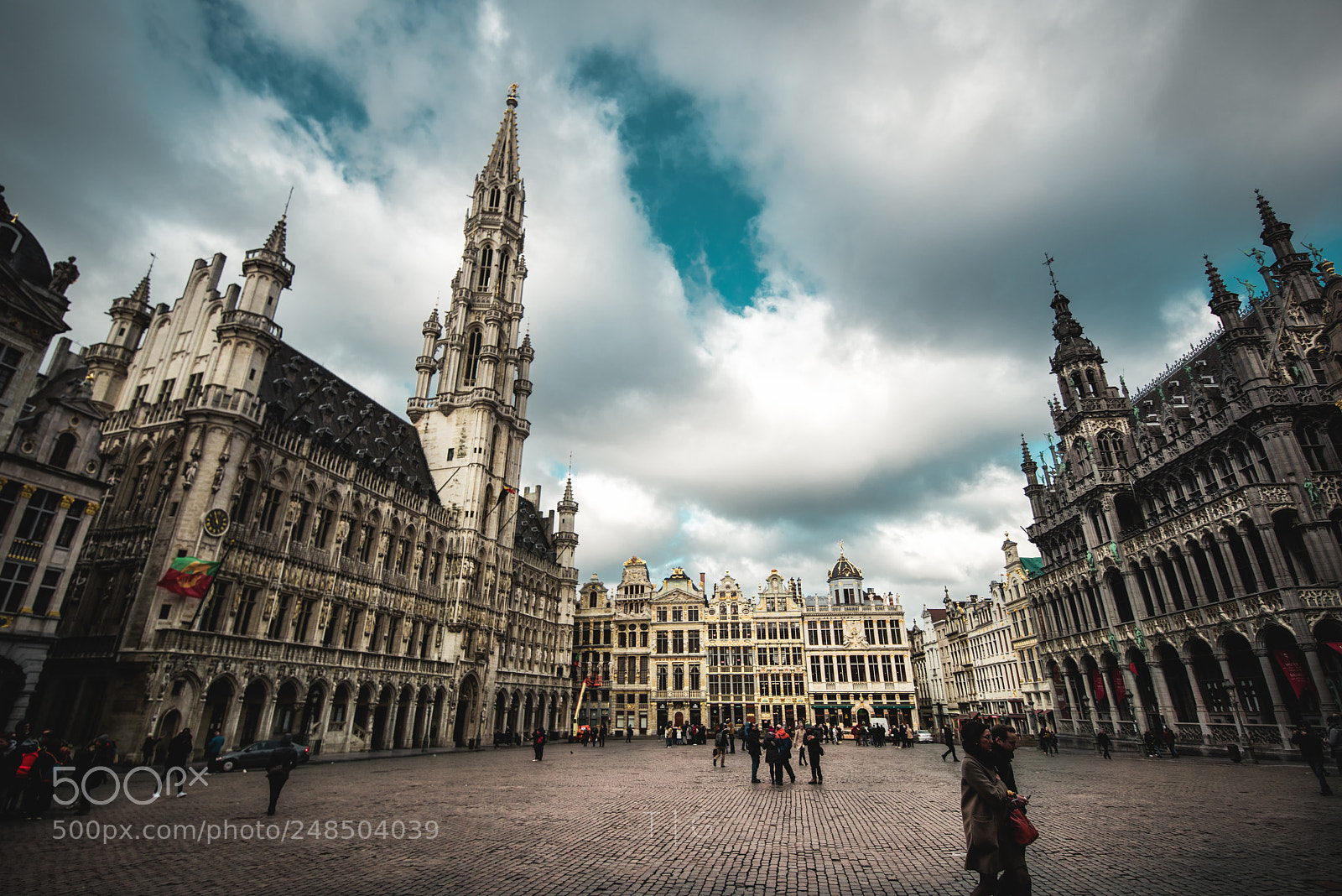 Nikon D810 sample photo. Brussels- grand place photography