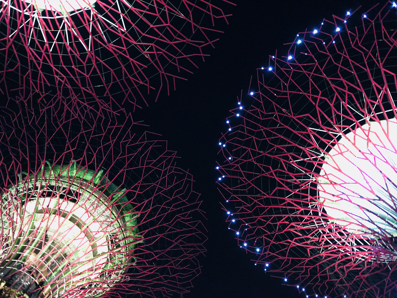 Apple iPhone X sample photo. Gardens by the bay photography