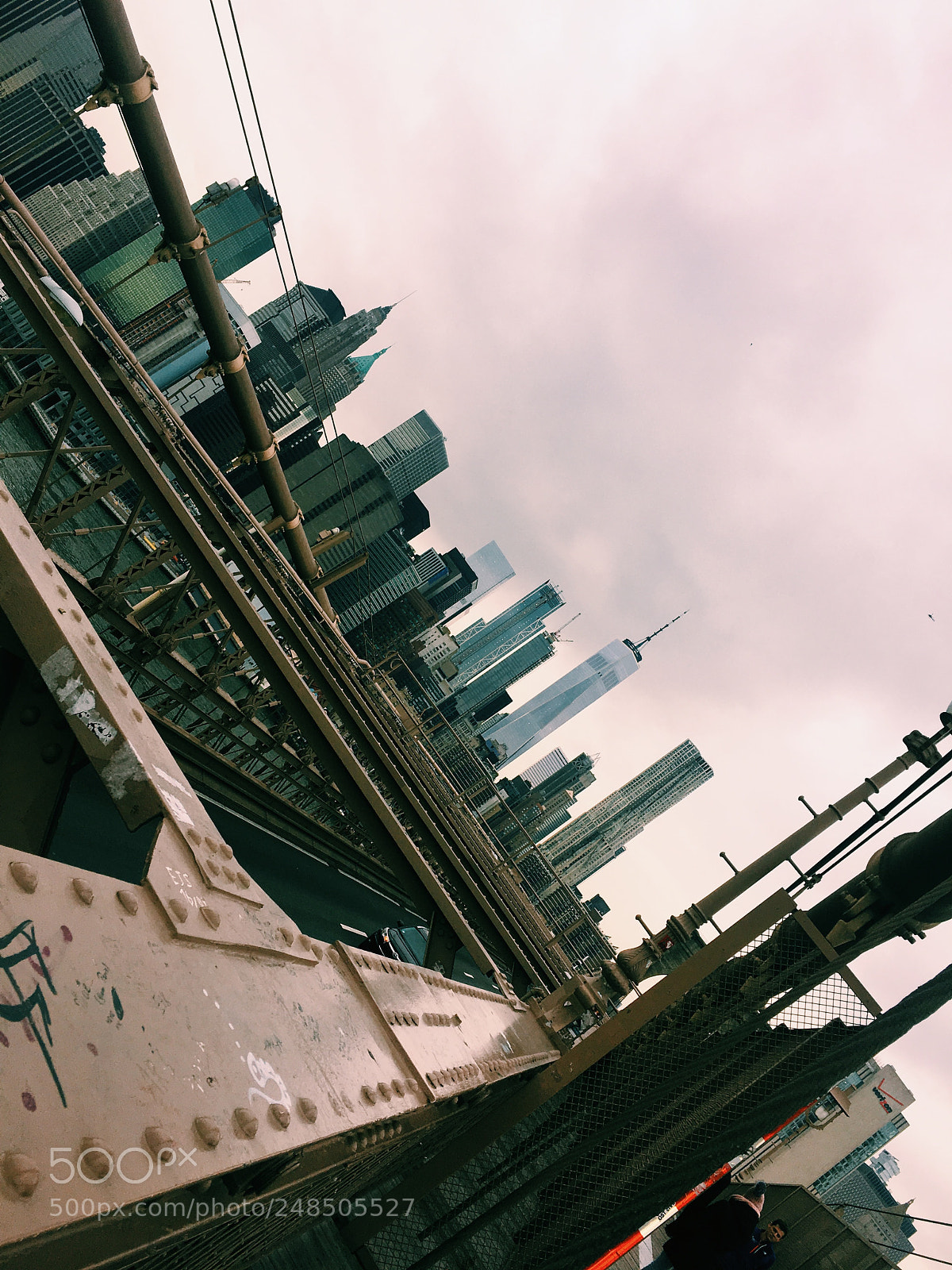 Apple iPhone 6s sample photo. Brooklyn bridge view photography