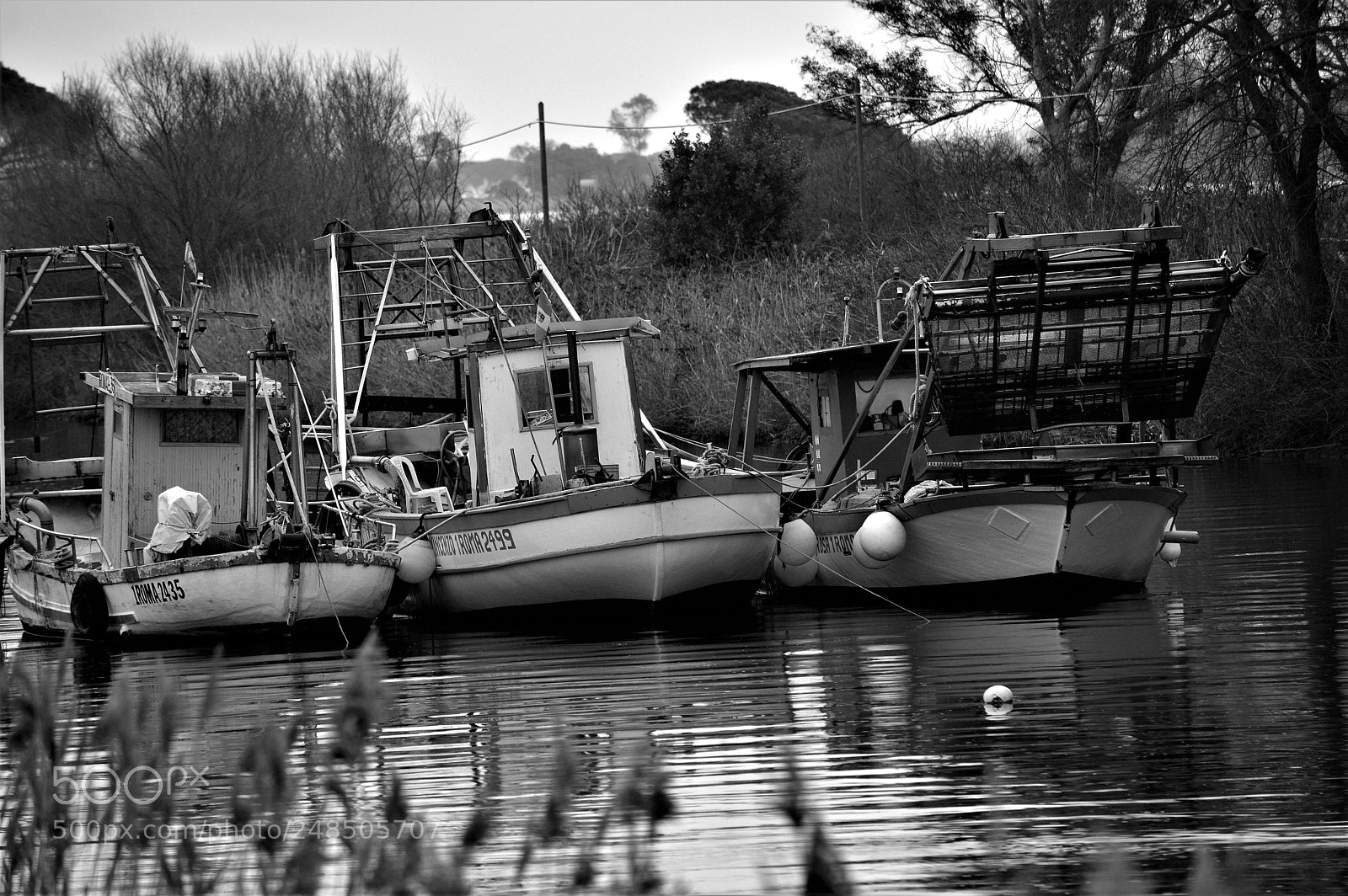Nikon D3200 sample photo. Fishing boats photography