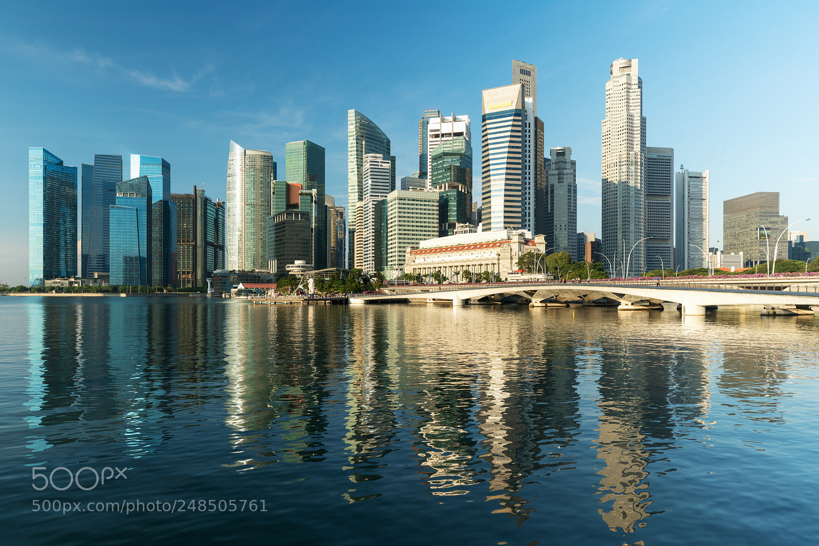 Sony a7R II sample photo. Singapore business district skyline photography