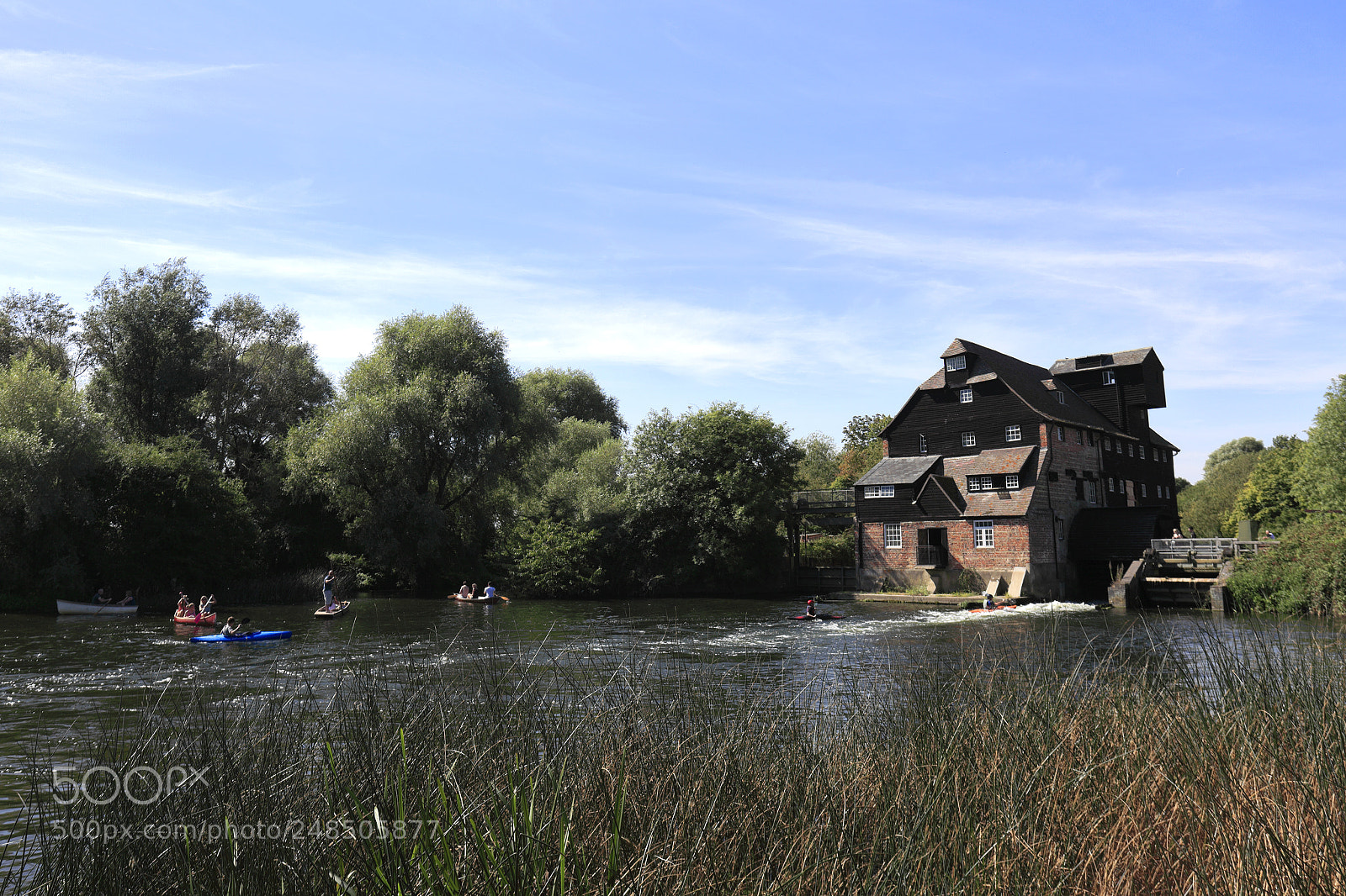 Canon EOS 5D Mark II sample photo. Houghton mill on the photography