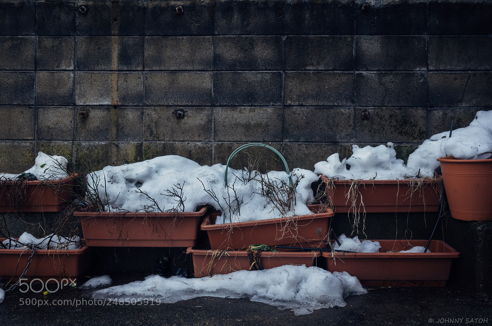 Ricoh GR II sample photo. Remains of winter photography