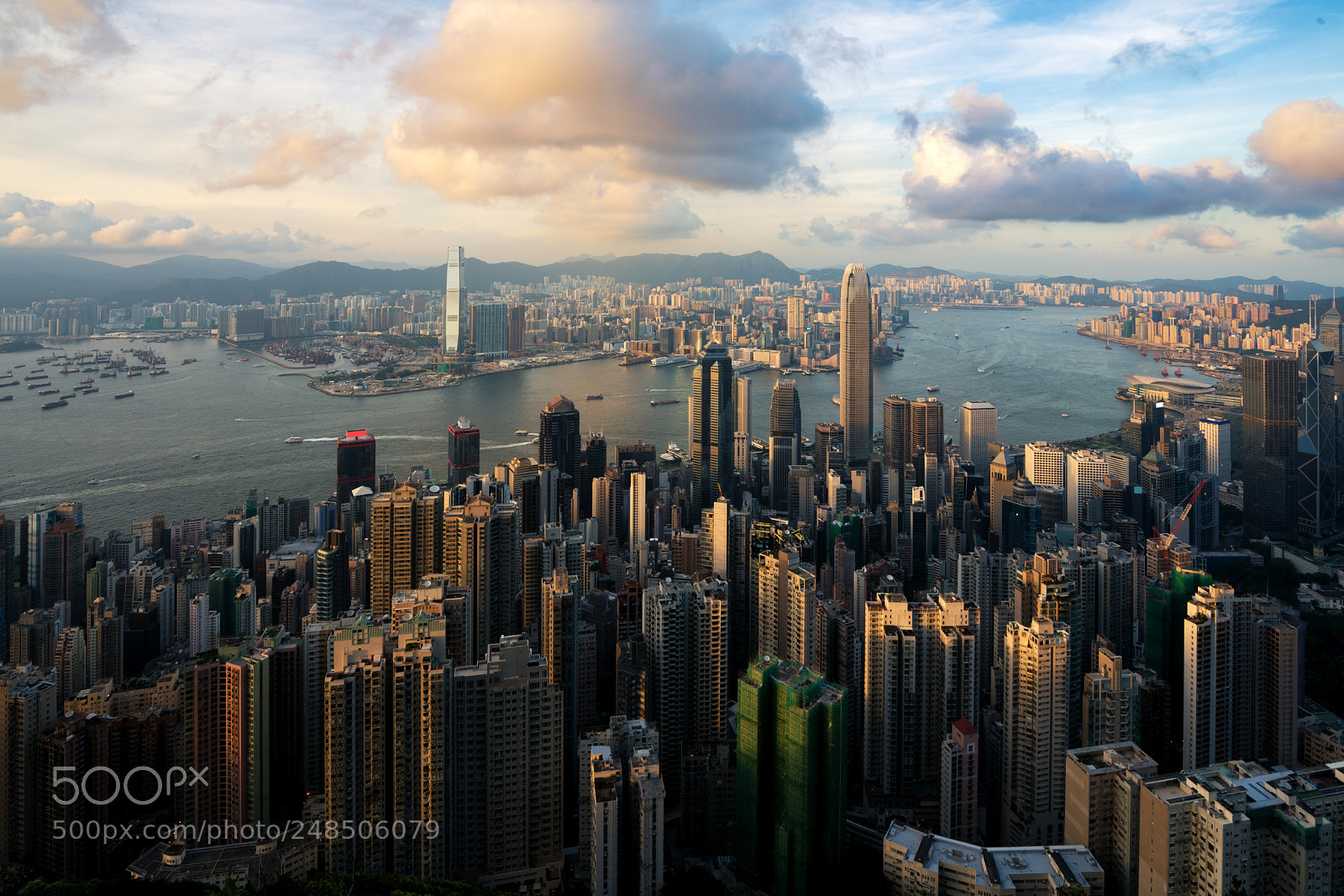 Sony a7R II sample photo. Aerial view of hong photography