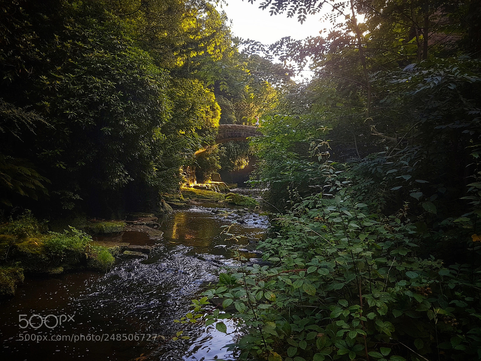 Samsung Galaxy S7 sample photo. Sunlit bridge viewed from photography