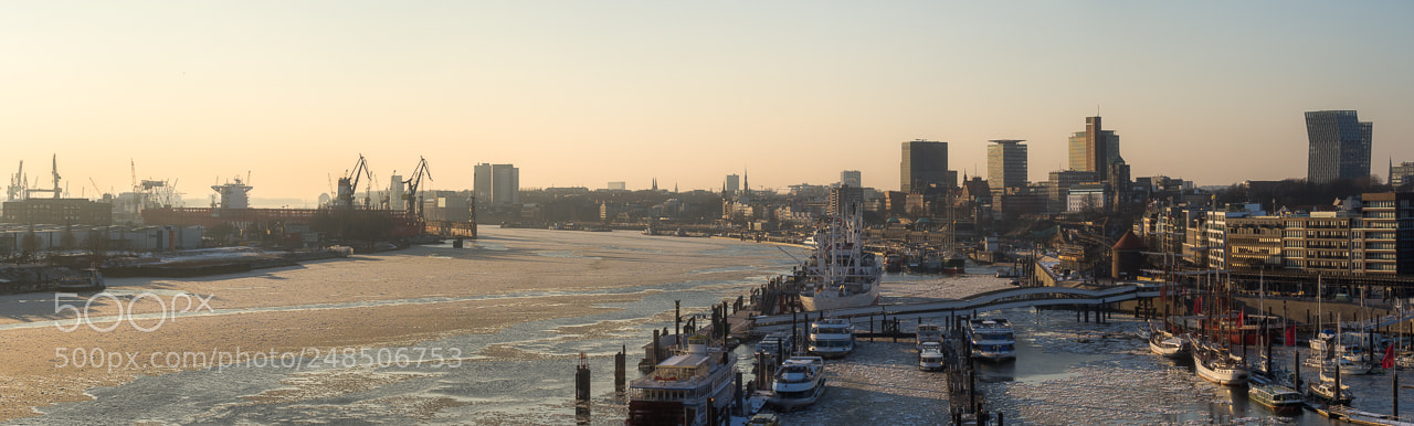 Sony a7 II sample photo. Hamburg panorama photography