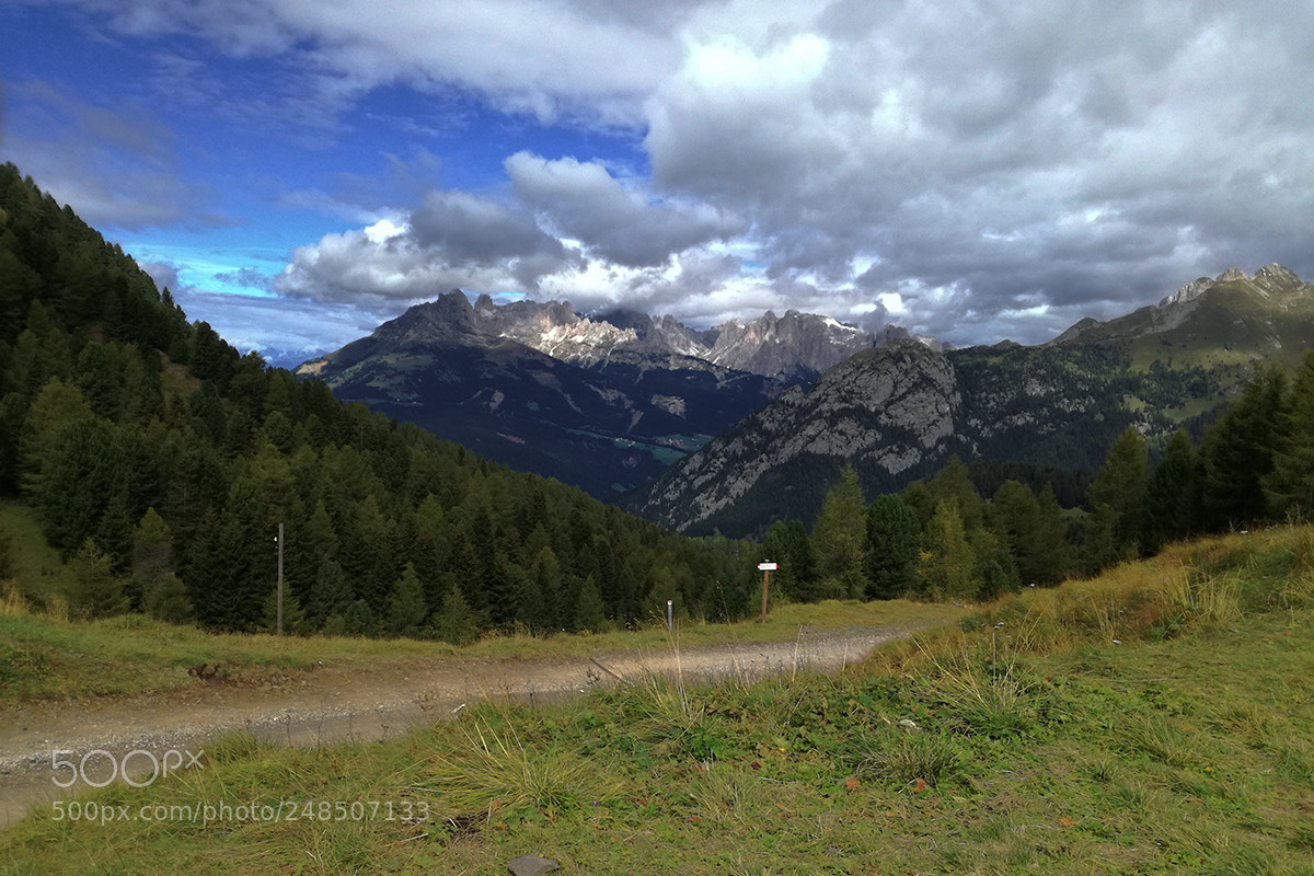 HUAWEI P9 LITE sample photo. Dolomiti photography