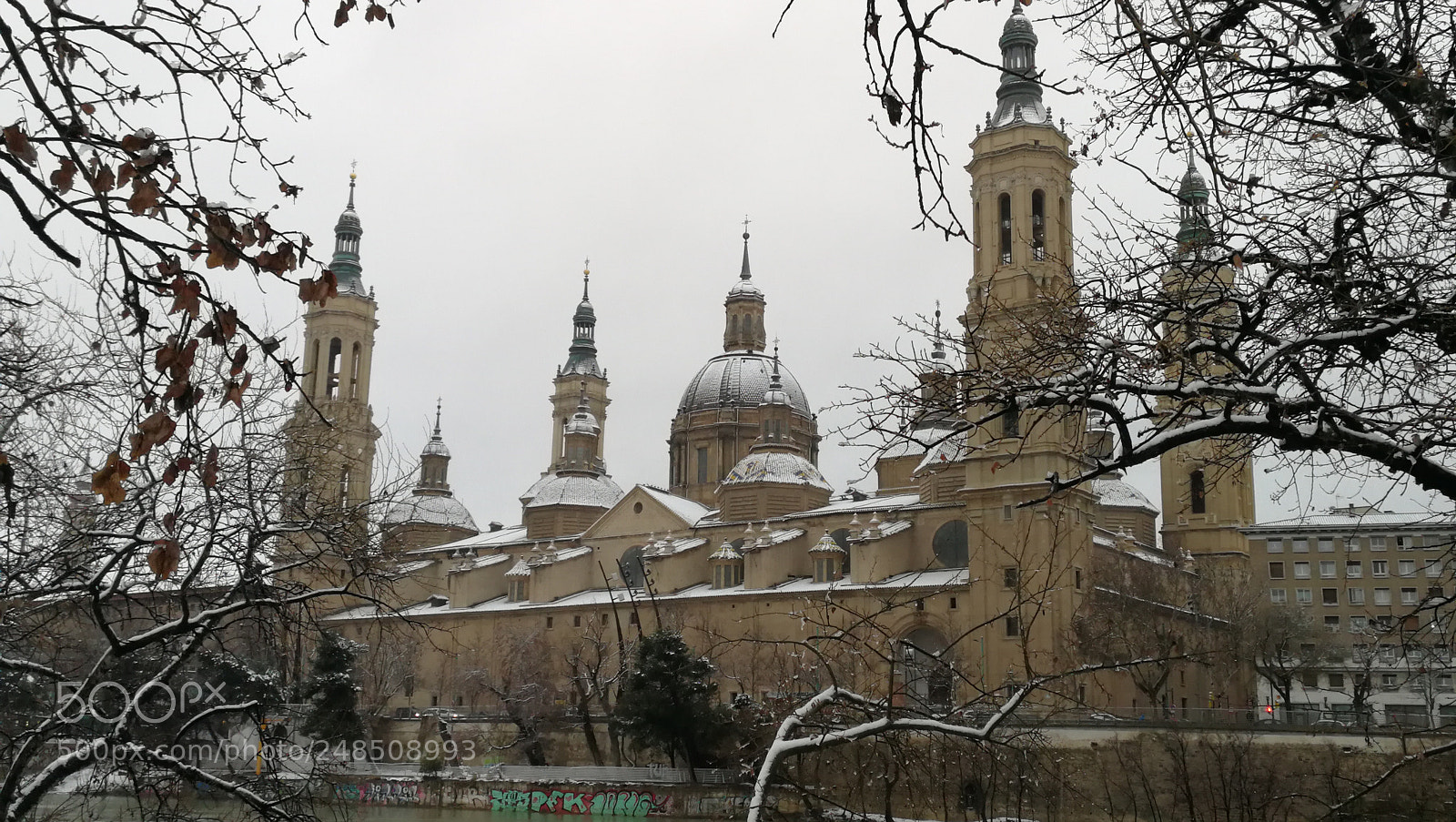 HUAWEI P10 sample photo. Nevada en zaragoza 2018 photography