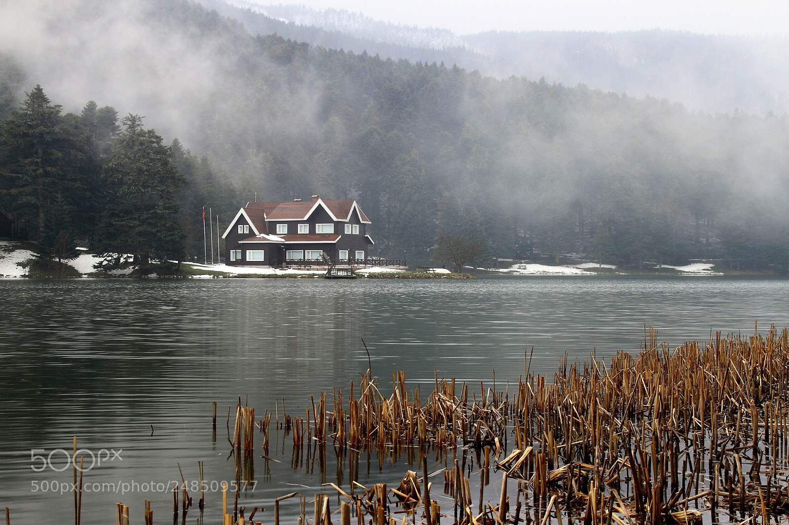 Canon EF-S 18-135mm F3.5-5.6 IS sample photo. Bolu, winter view from photography