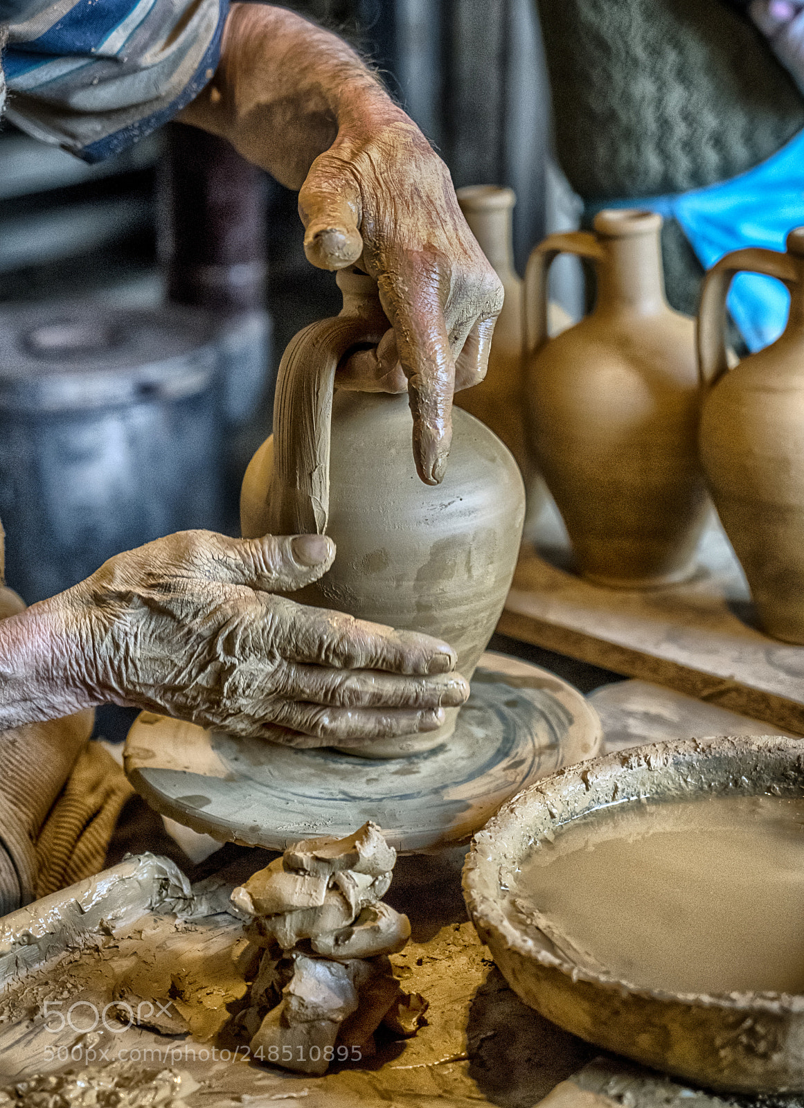 Sony a7R II sample photo. Potter's earth... photography