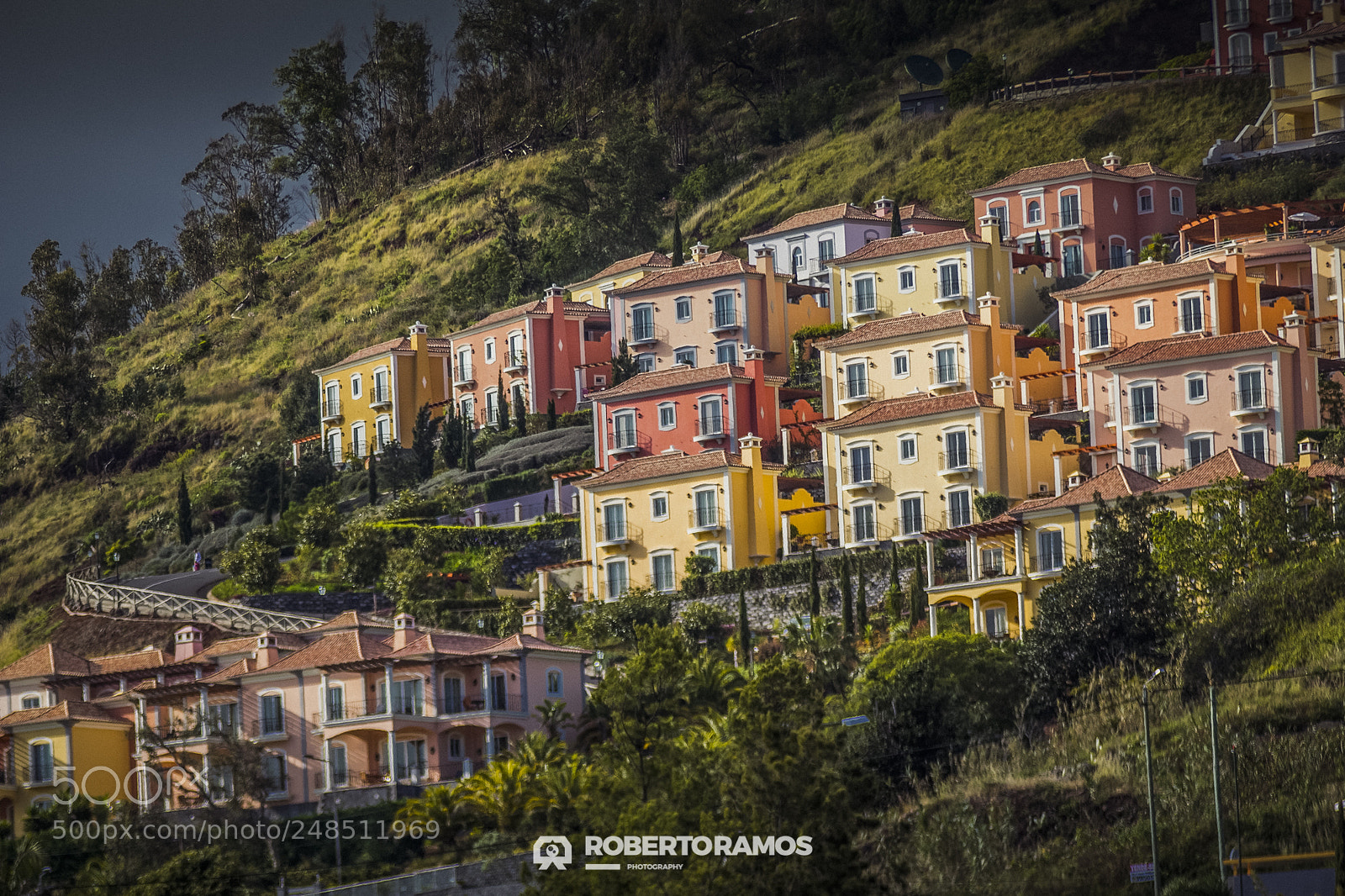 Canon EOS 60D sample photo. Colorful houses photography