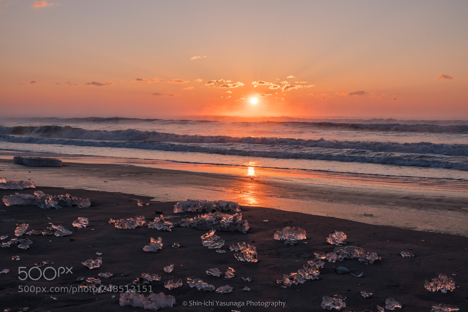 Pentax K-70 sample photo. Jewelry ice & sunrise photography