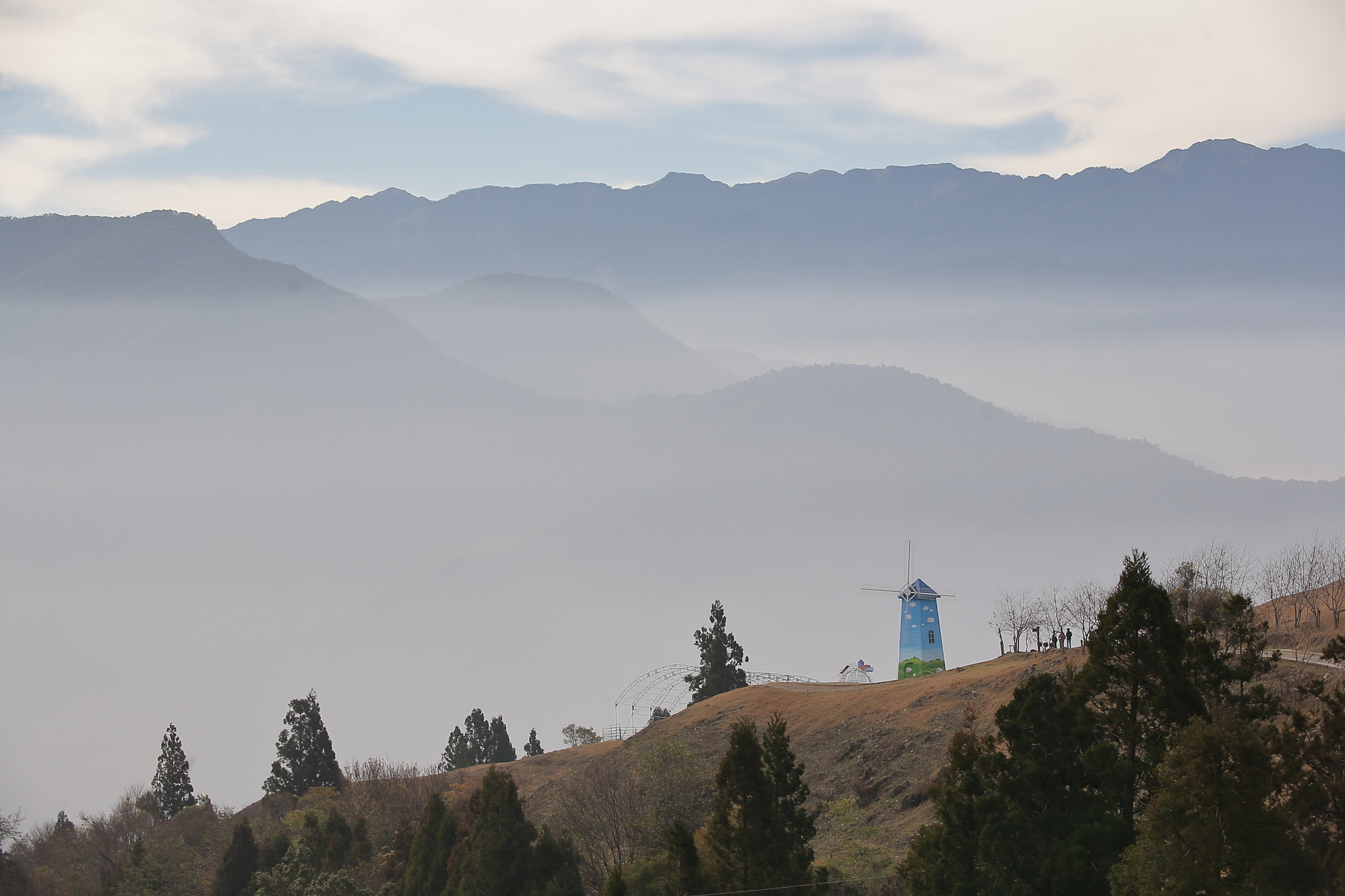 Canon EOS 5D + Canon EF 80-200mm f/2.8L sample photo. 清境農場 photography