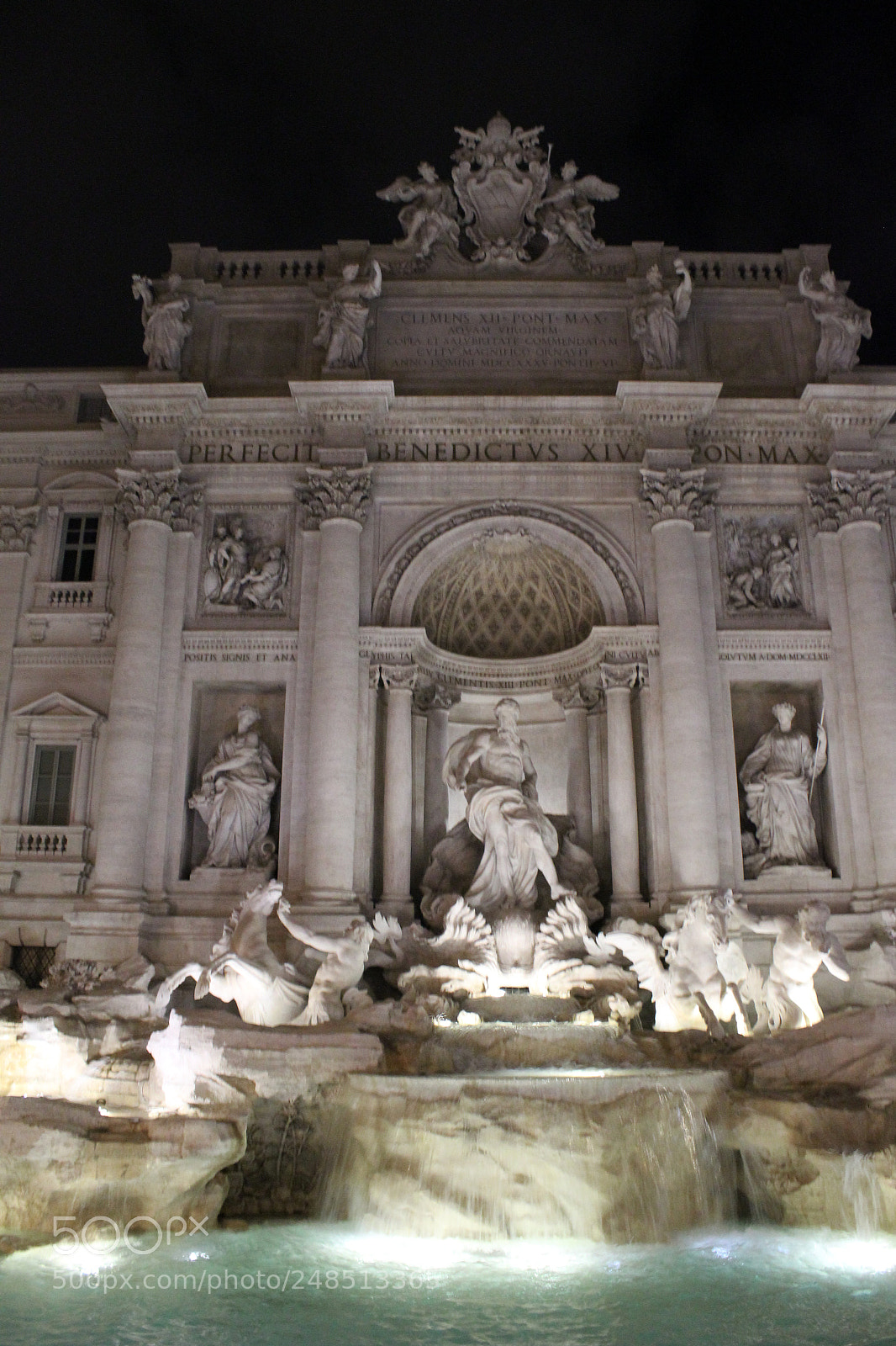 Canon EOS 1200D (EOS Rebel T5 / EOS Kiss X70 / EOS Hi) sample photo. Fontana di trevi photography