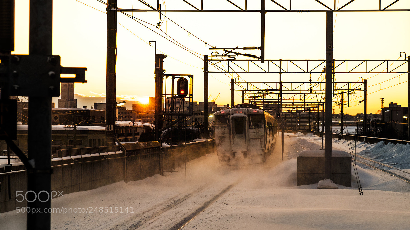 Fujifilm X-T10 sample photo. Kotoni station sunrise photography
