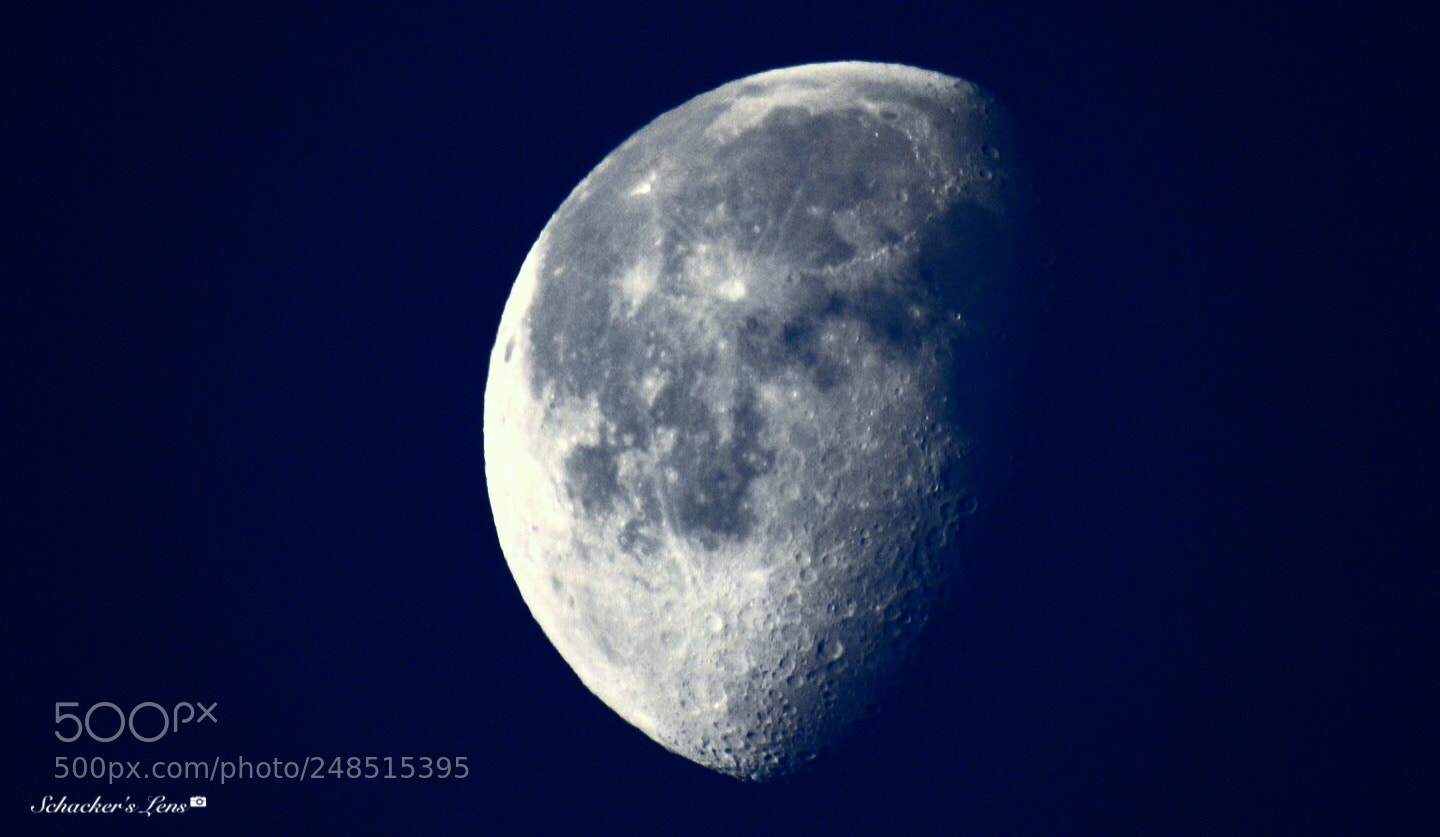 Nikon Coolpix P900 sample photo. القمر photography