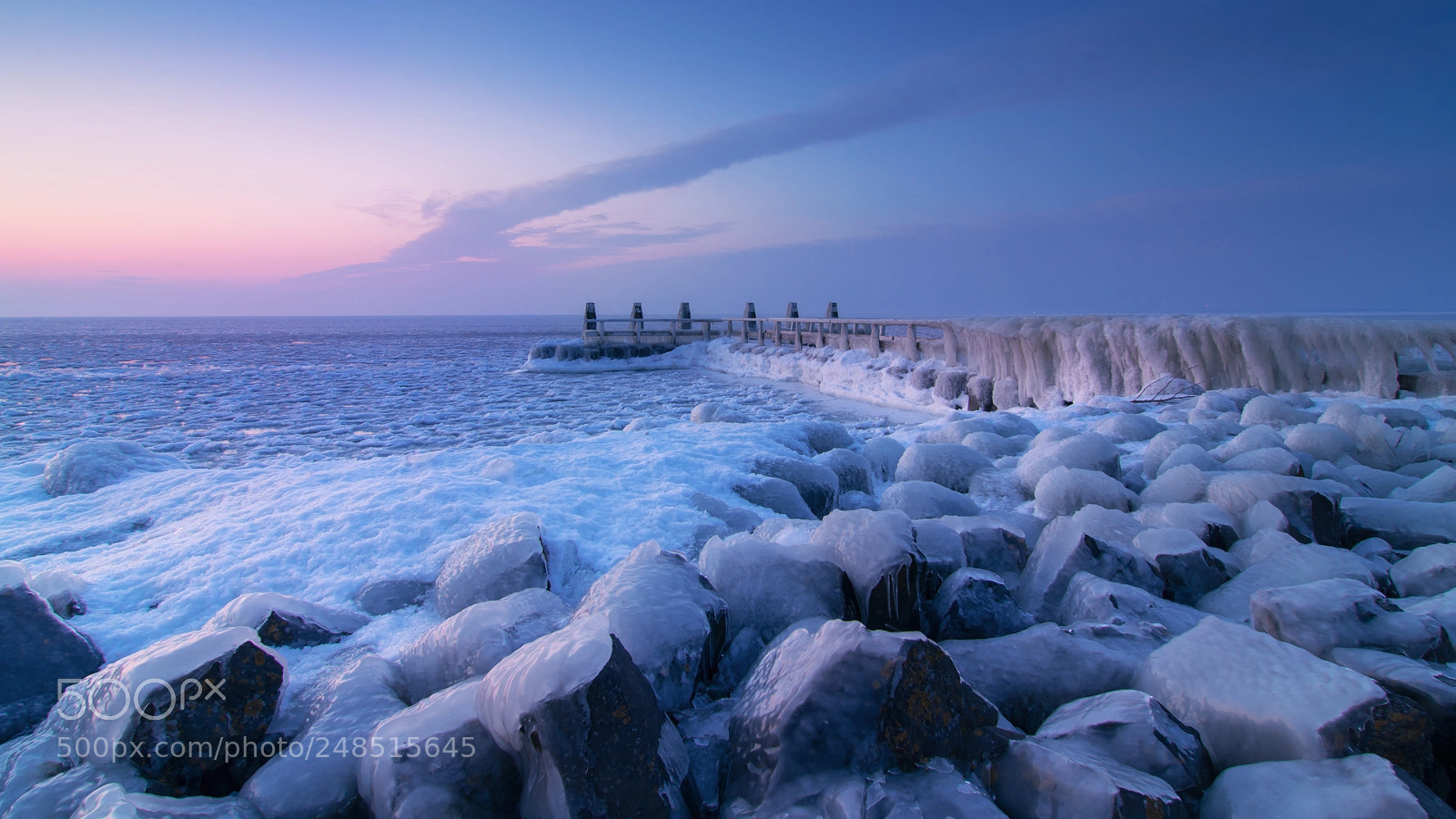 Canon EOS 80D sample photo. Afsluitdijk sunrise photography