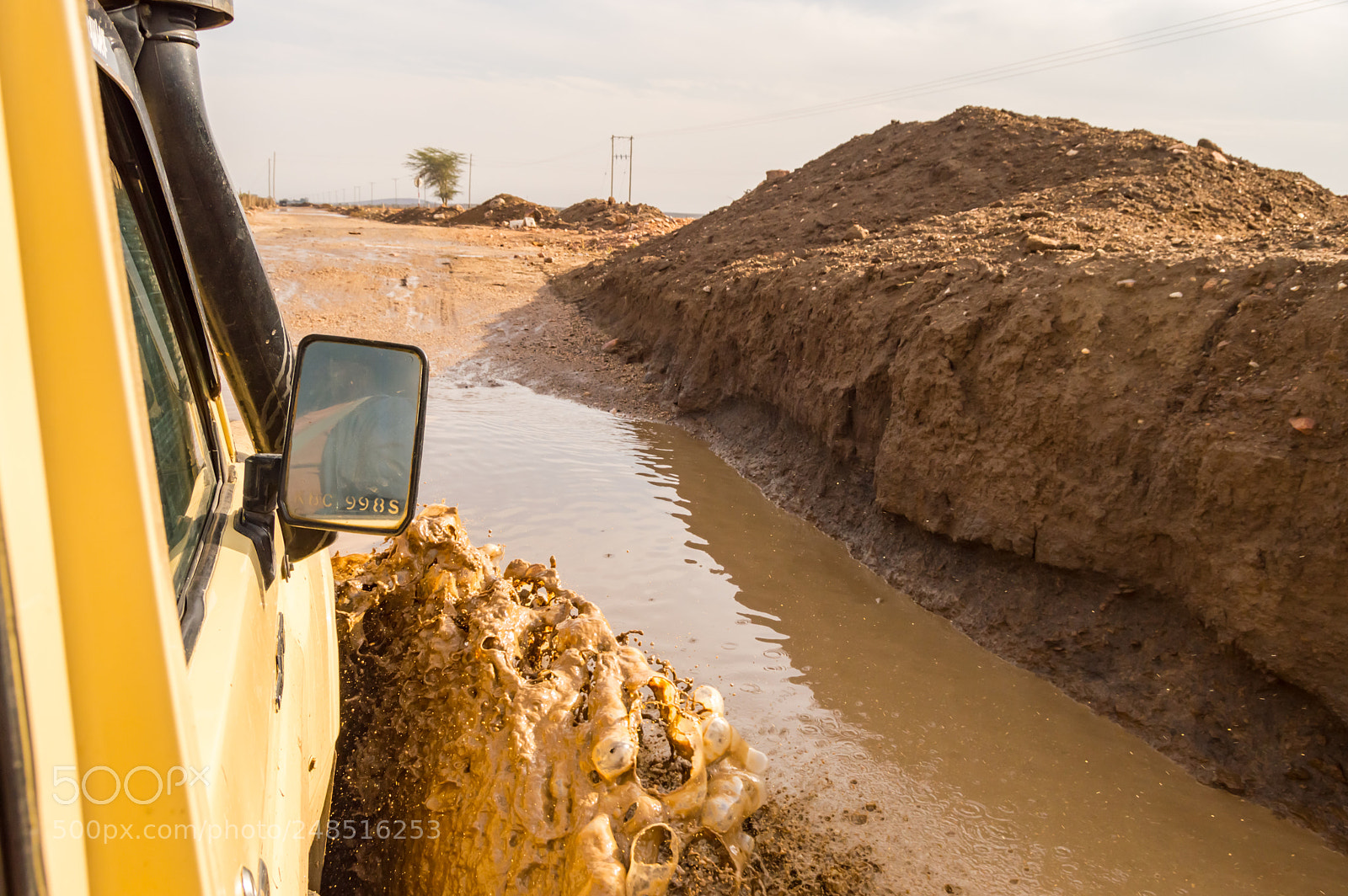 Nikon D3200 sample photo. Passage through the mud photography