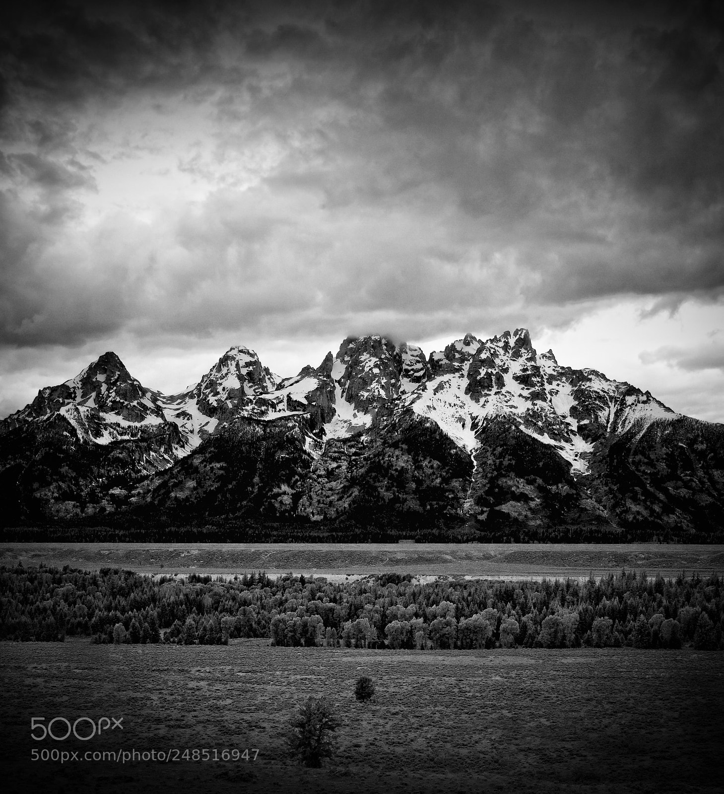 Canon EOS 5D sample photo. Teton sky photography
