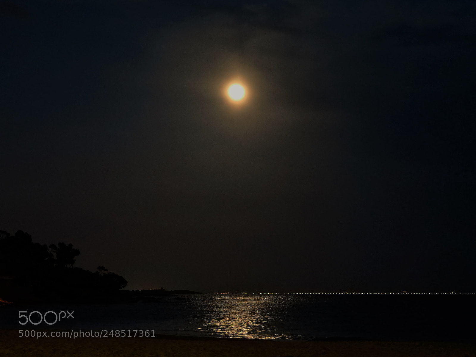 Panasonic Lumix DC-GH5 sample photo. Full moon photography