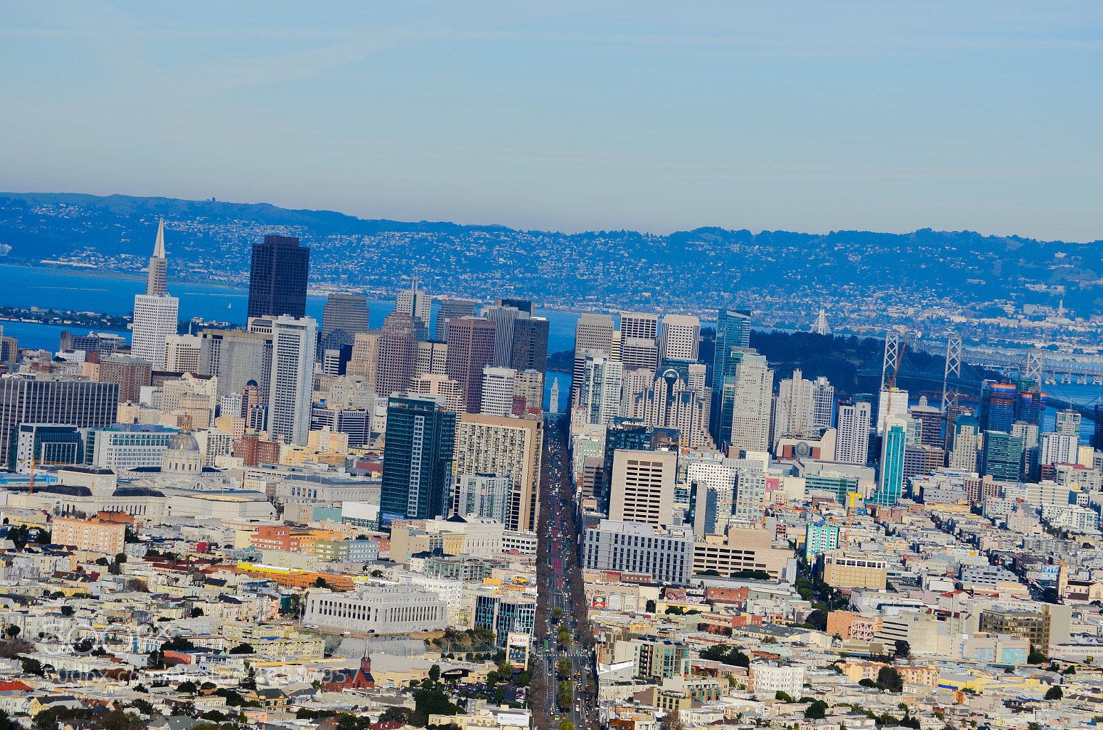 Nikon D5100 sample photo. San francisco lookout from photography