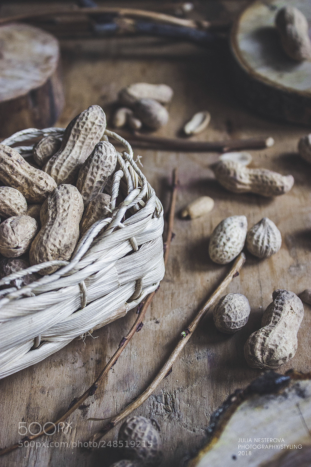 Canon EOS 600D (Rebel EOS T3i / EOS Kiss X5) sample photo. Peanuts in a basket photography
