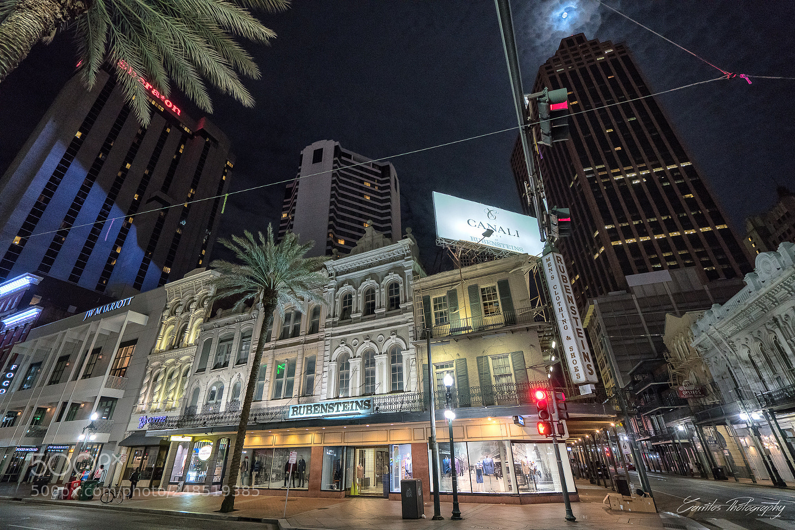 Sony a7R II sample photo. Canal street night photography
