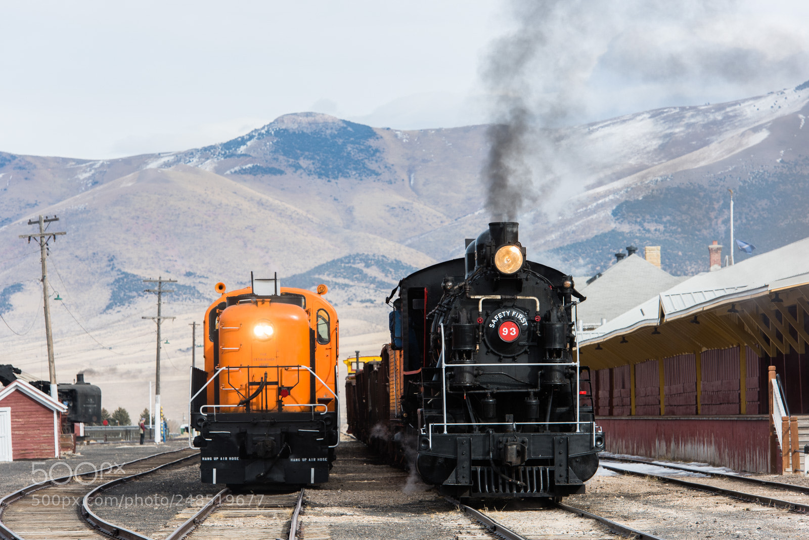 Nikon D810 sample photo. Nevada northerns alco rs-3 photography