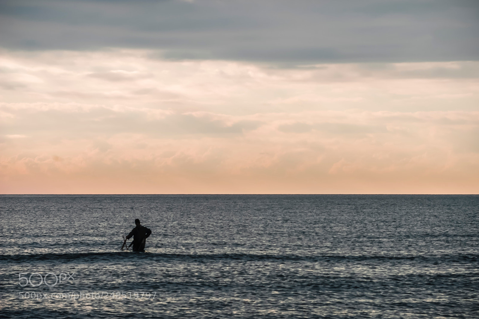 Nikon D80 sample photo. Pescatore di arselle photography