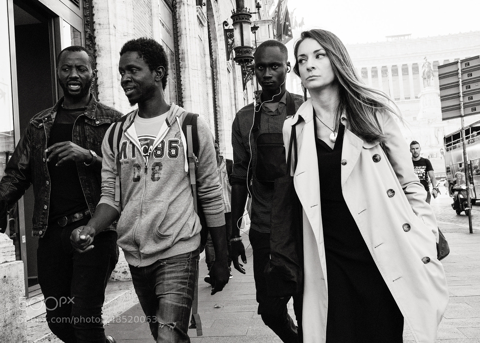 Sony a6500 sample photo. Rome steet scene 26 photography