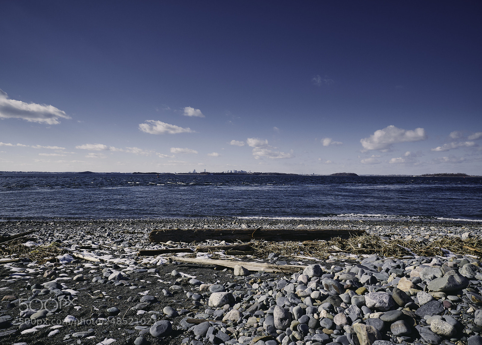 Panasonic Lumix DMC-G85 (Lumix DMC-G80) sample photo. Boston in the distance 2 photography