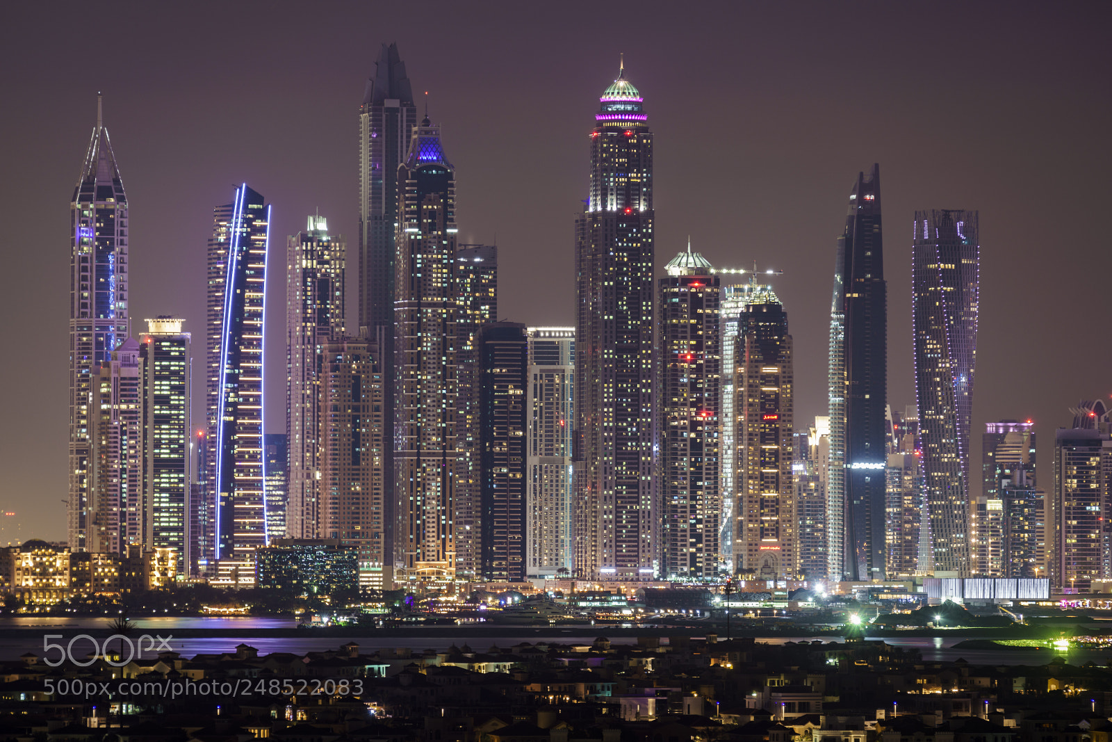 Sony a7R II sample photo. Dubai marina photography