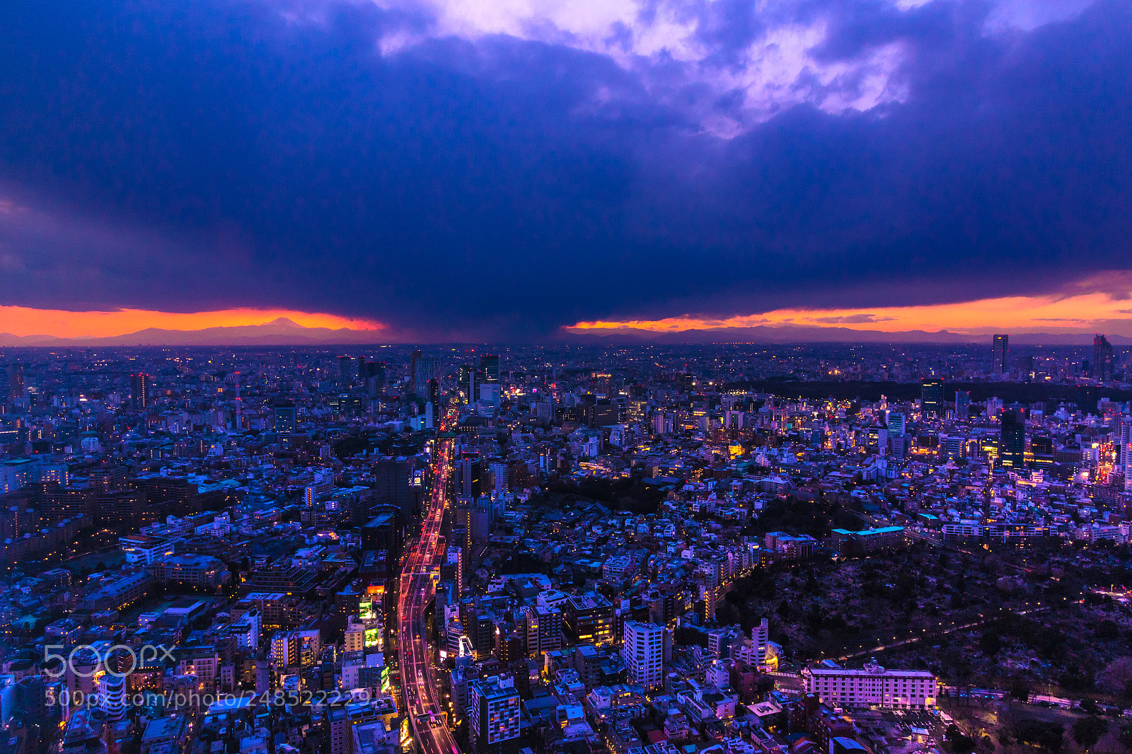 Canon EOS 7D Mark II sample photo. Tokyo city view photography