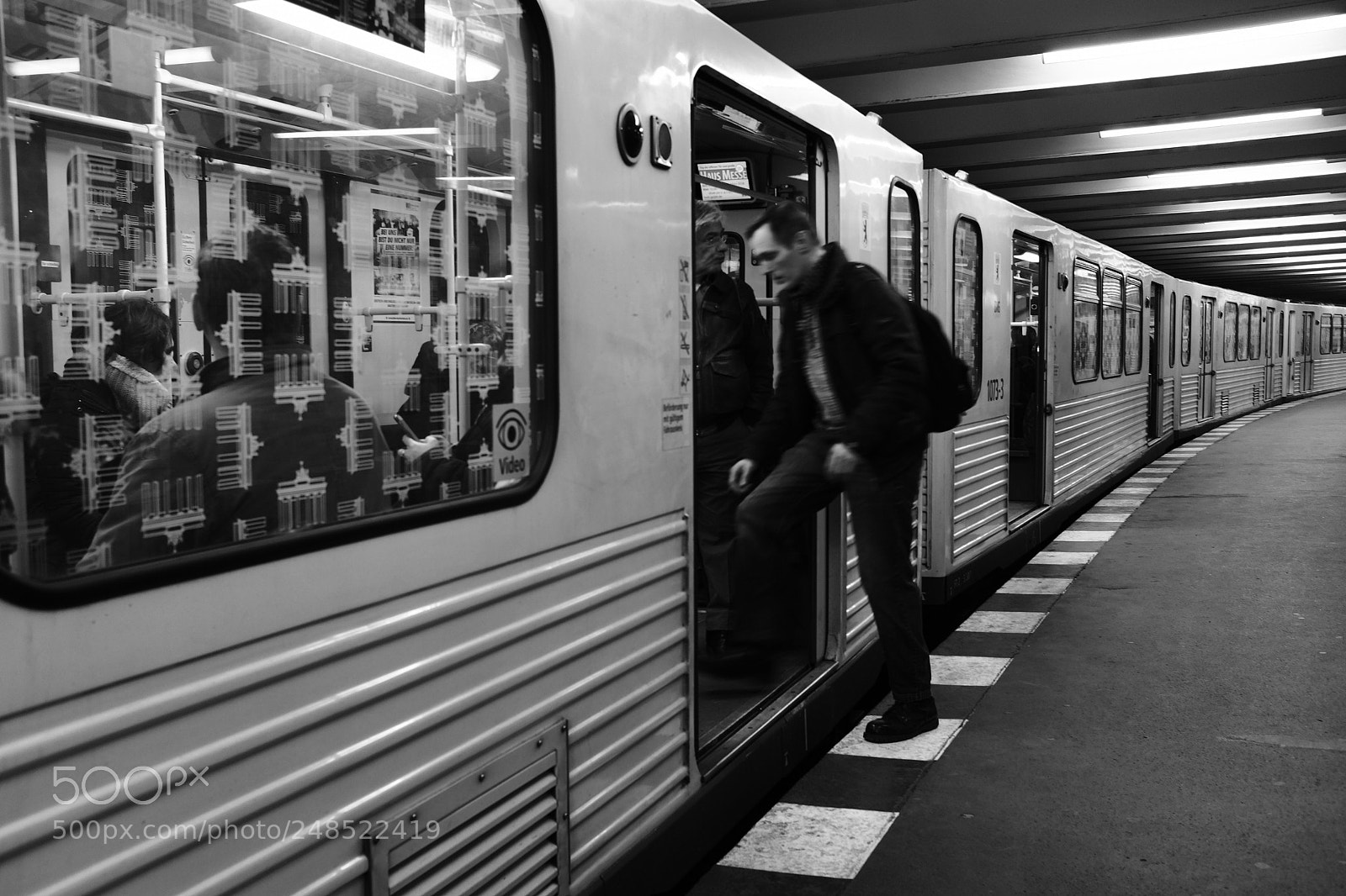 Fujifilm X100F sample photo. The train photography