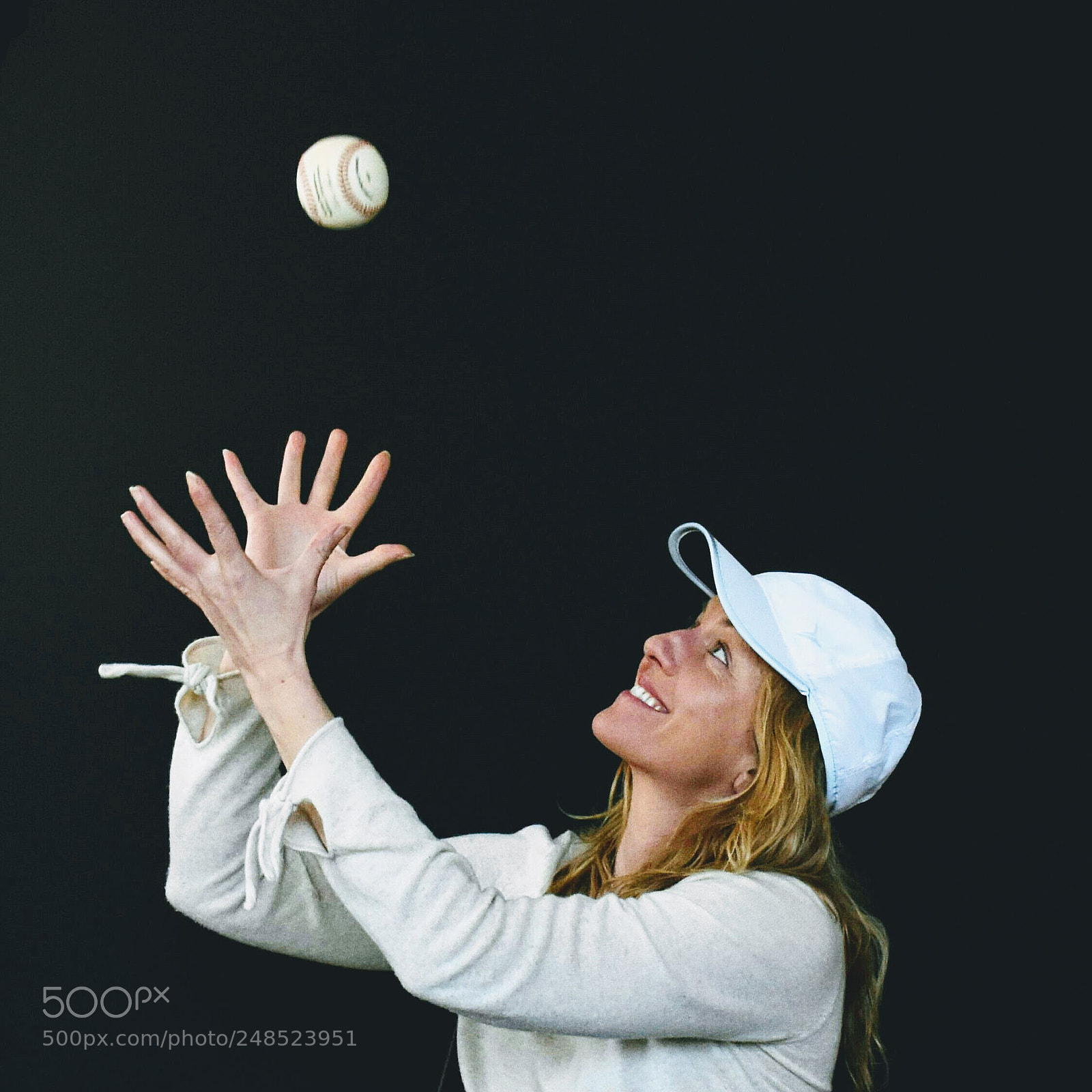 Nikon D7200 sample photo. Catching the baseball photography