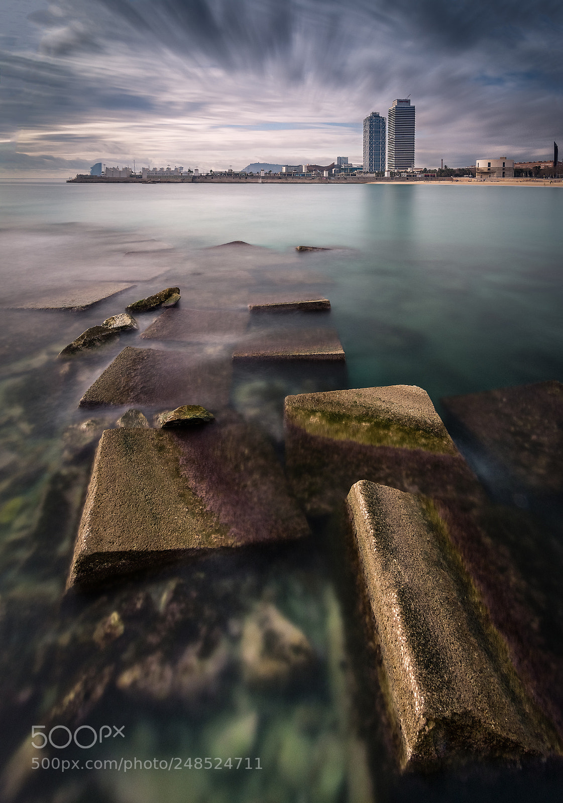 Nikon D7100 sample photo. Barcelona seafront photography
