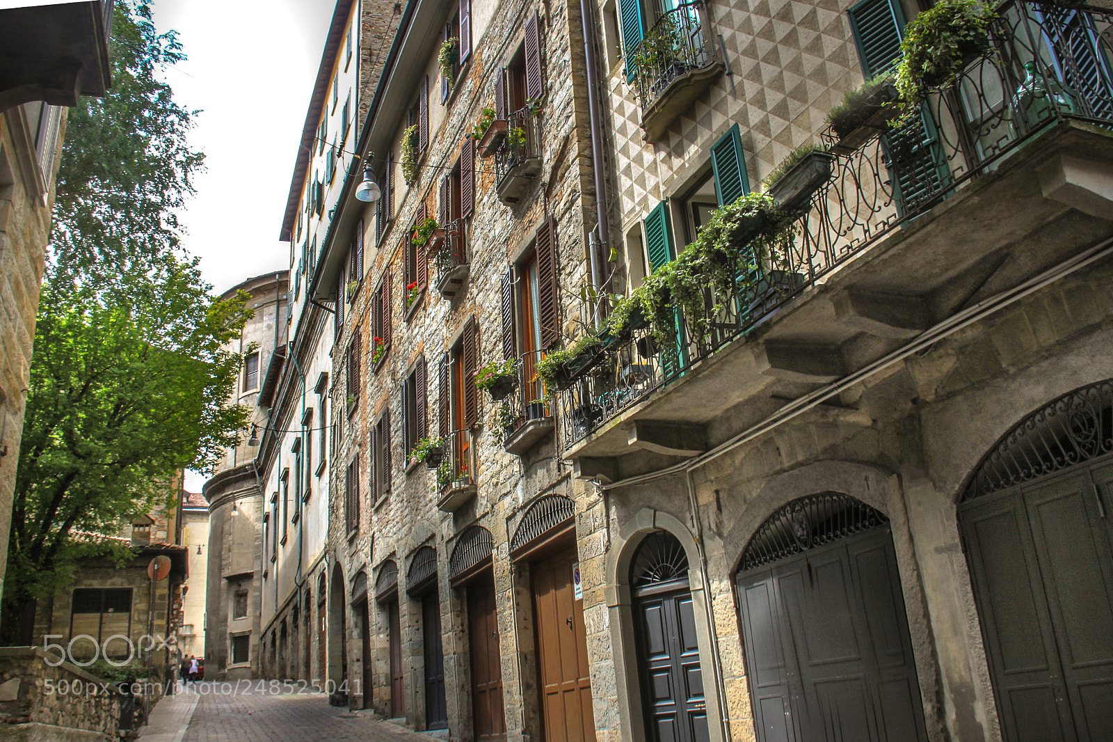 Canon EOS 500D (EOS Rebel T1i / EOS Kiss X3) sample photo. Bergamo, citta alta photography