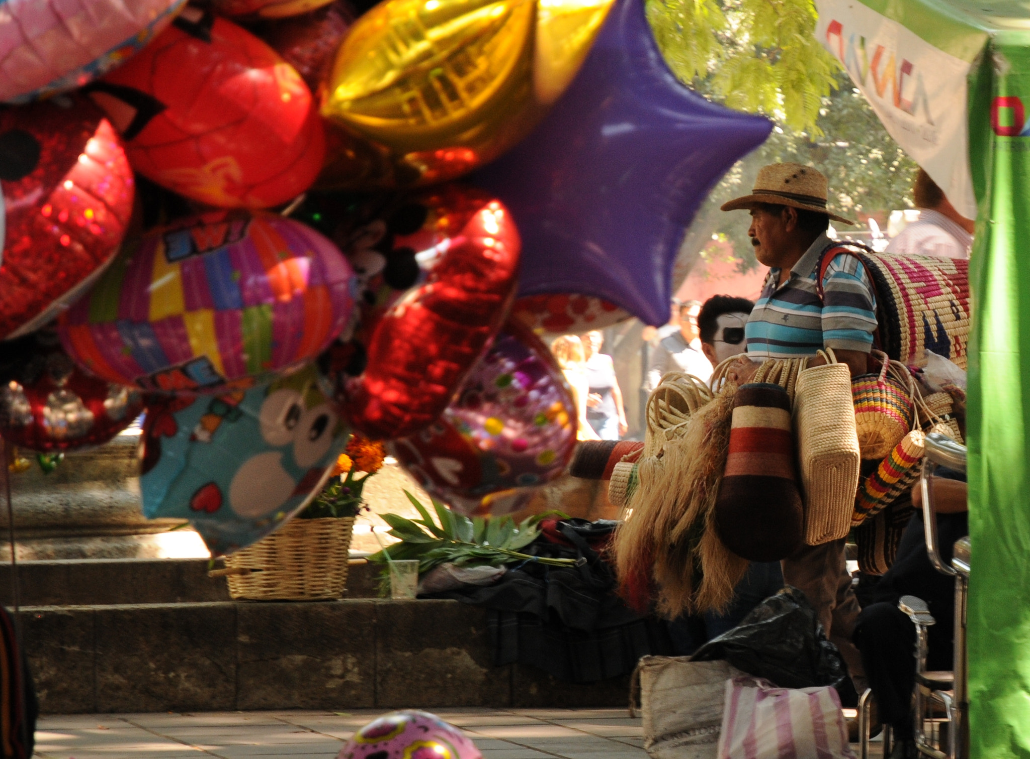 Nikon D300S sample photo. Behind the balloons photography