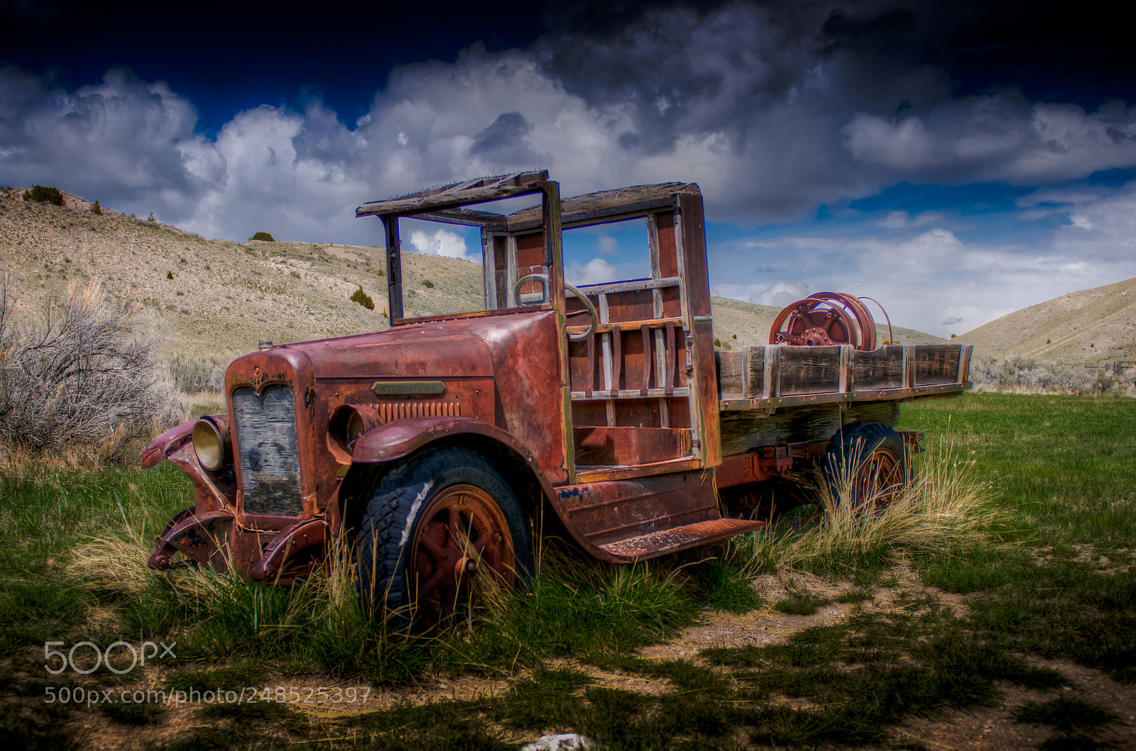 Nikon D300 sample photo. Dark sky - bannack photography