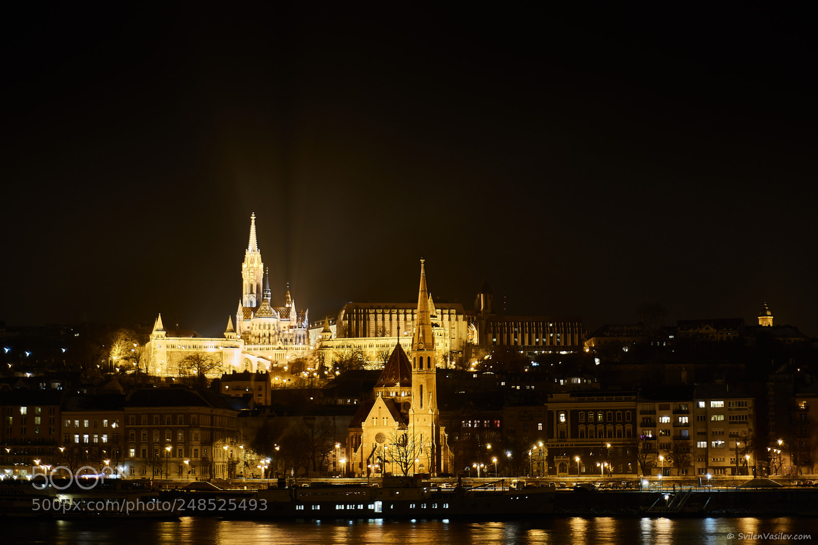 Sony a6000 sample photo. Budapest at night photography