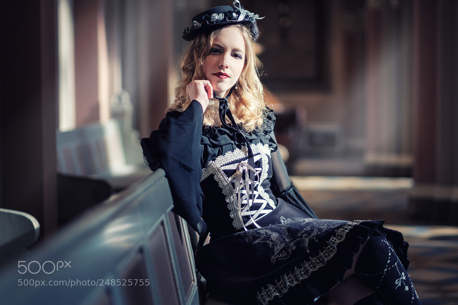 Fujifilm X-T2 sample photo. The black dress in photography