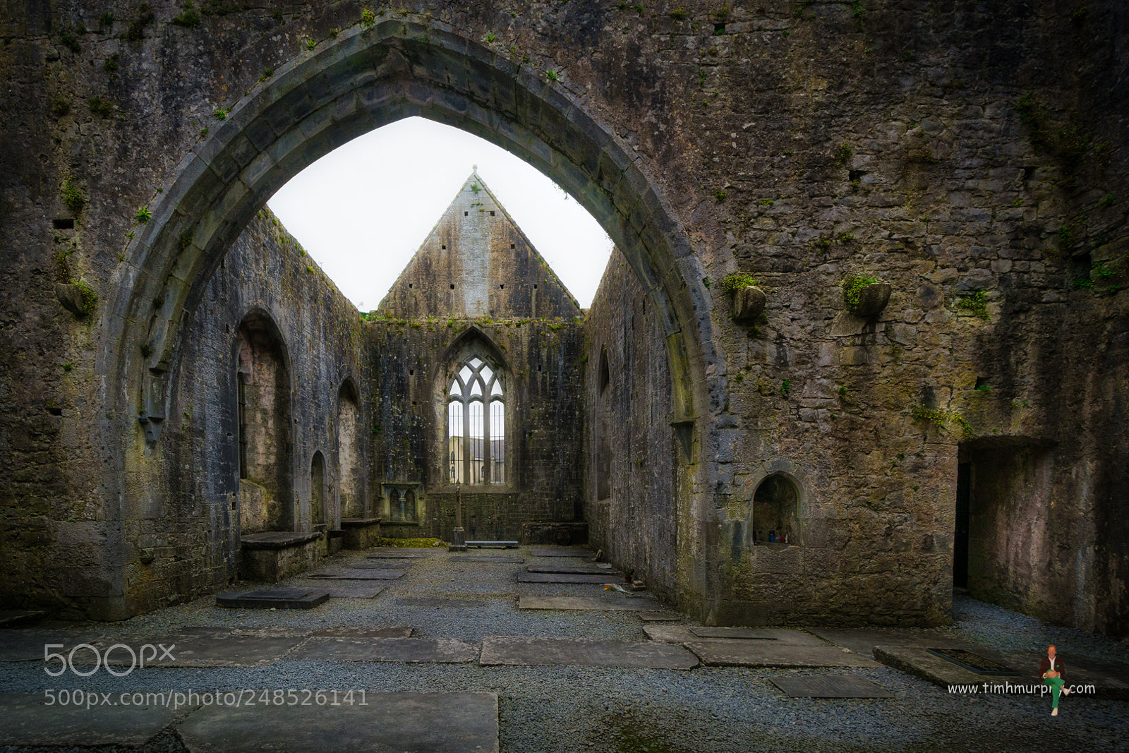 Nikon D7100 sample photo. Transept, quin abbey, county photography