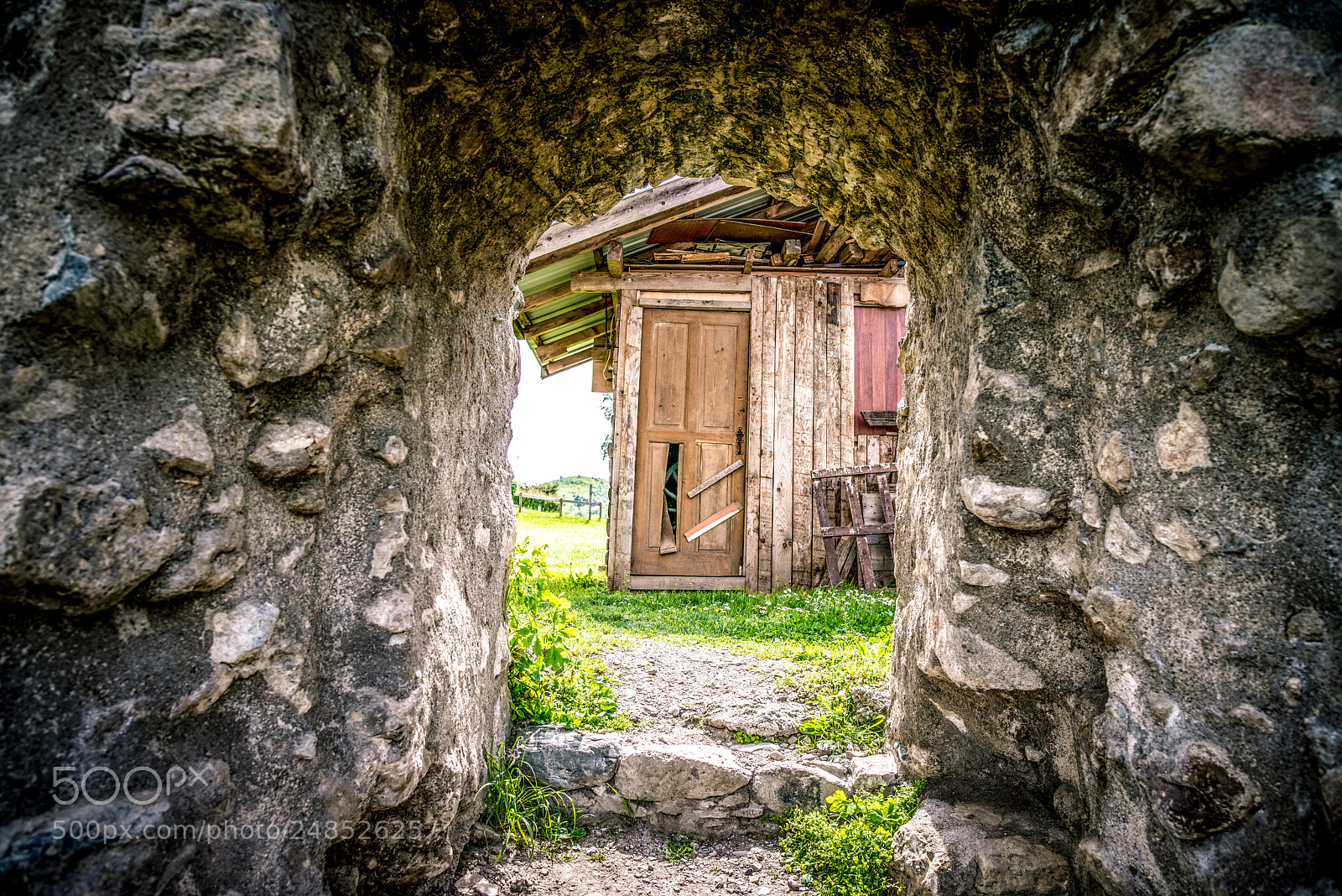 Nikon D800 sample photo. Sous l'arche photography