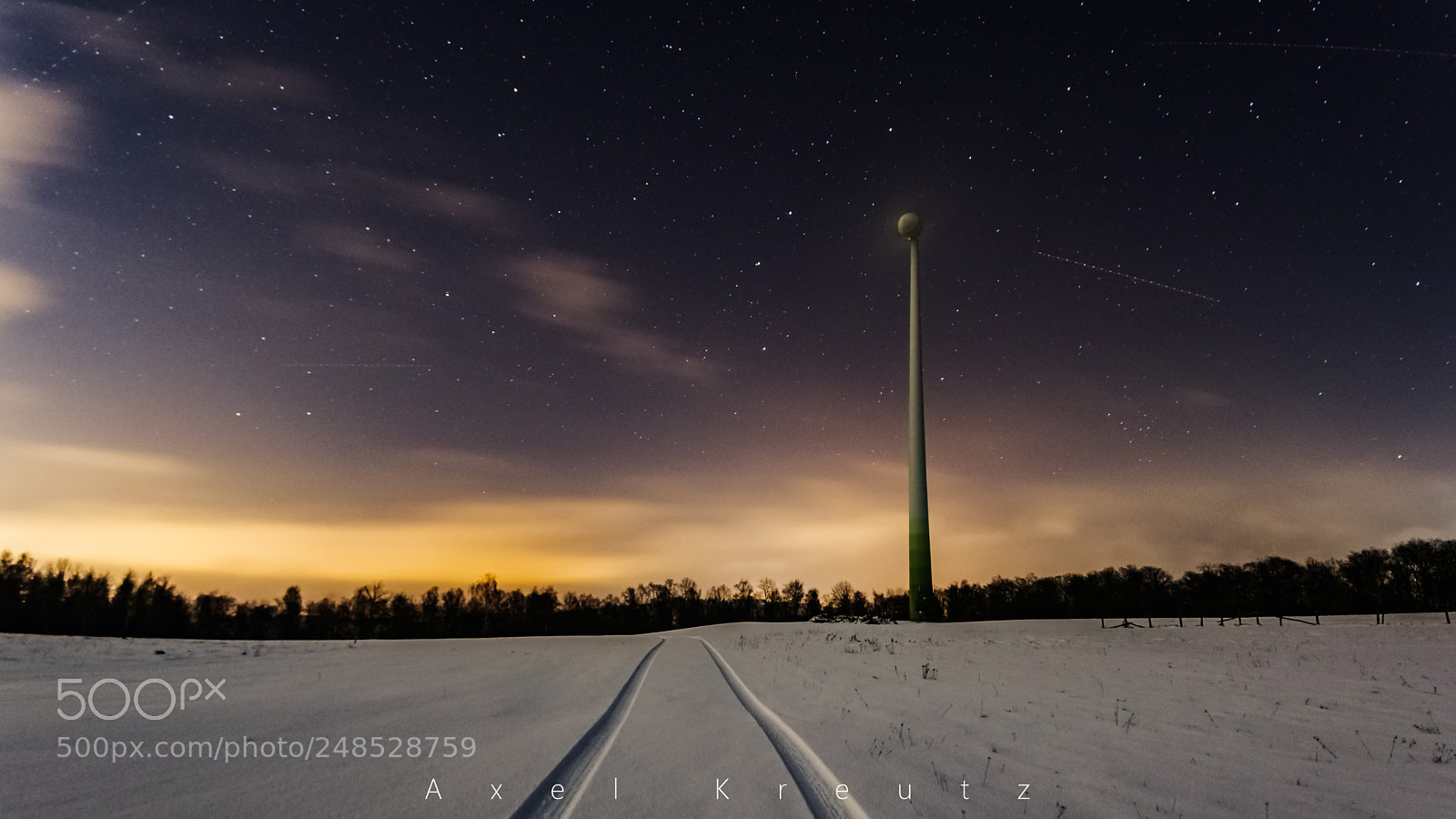 Pentax K-3 II sample photo. Eiskalte winternacht photography