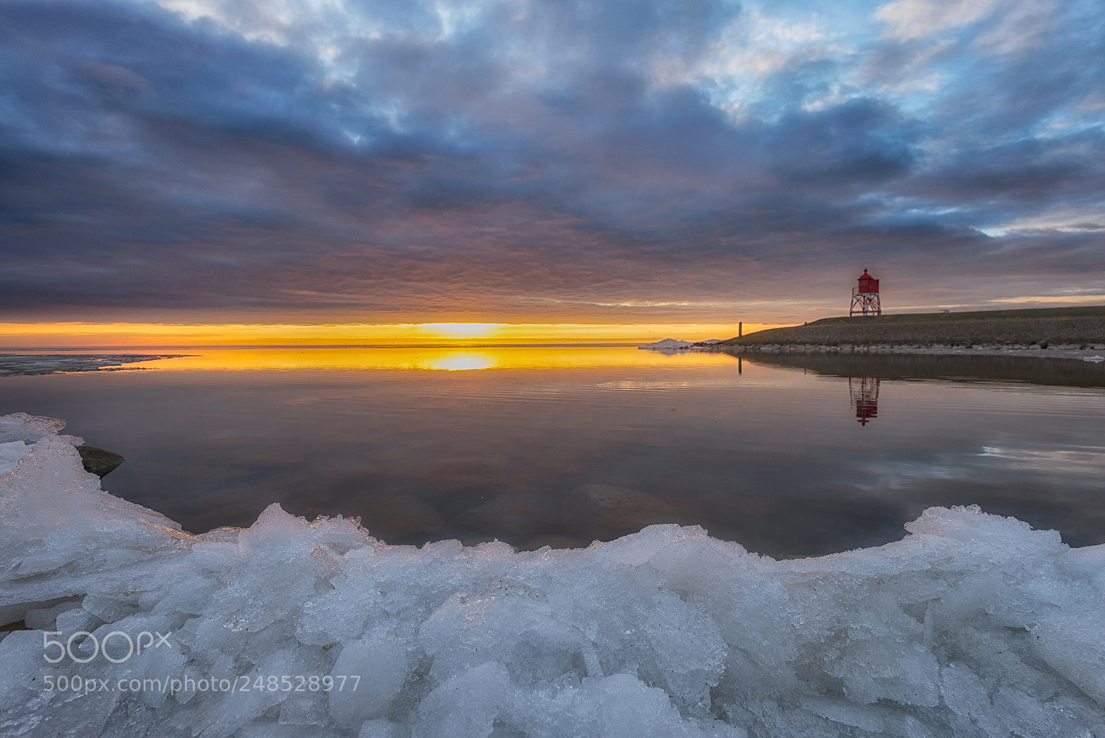 Nikon D810 sample photo. Sunset on the ijsselmeer....... photography