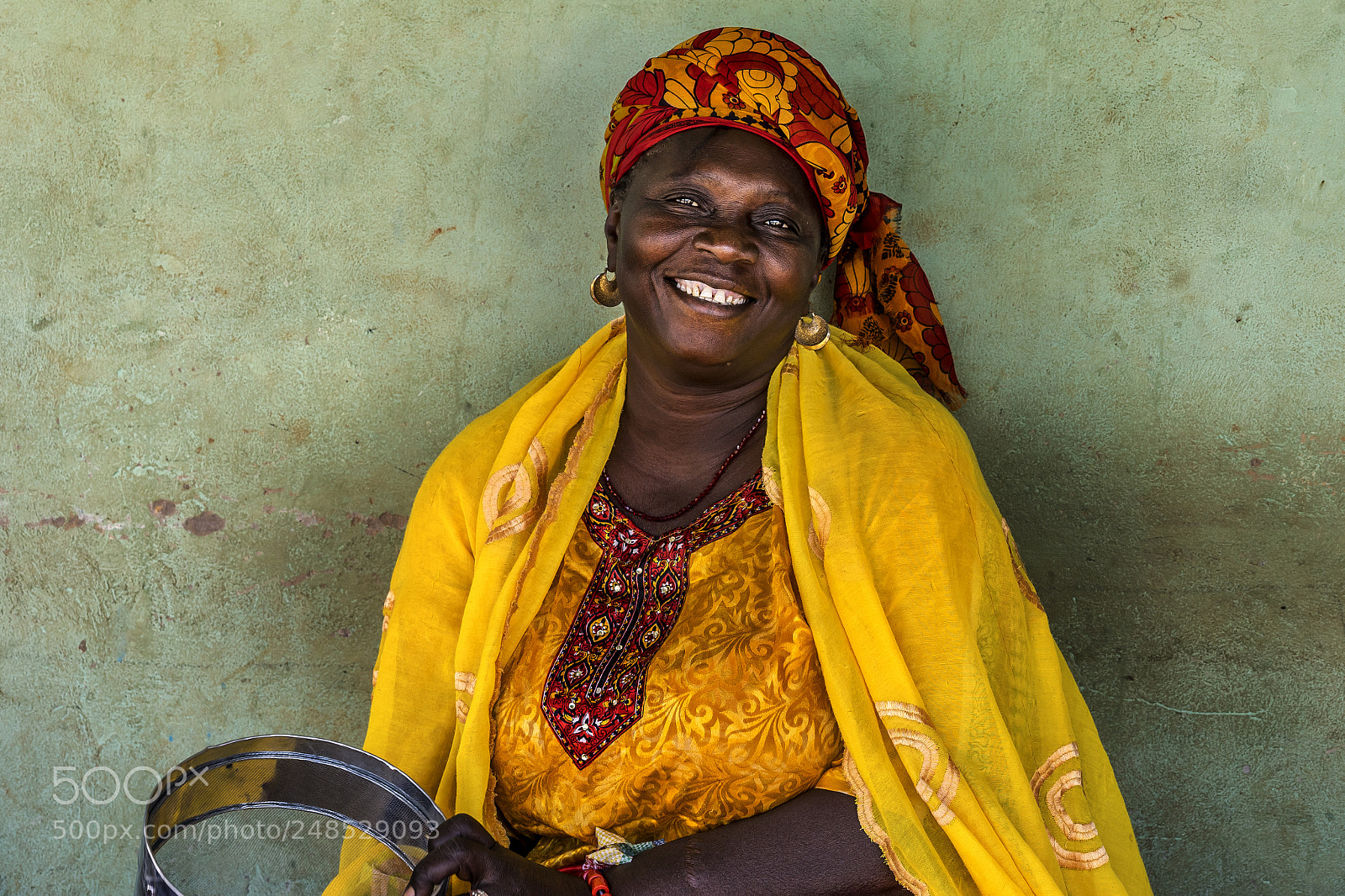 Sony a7 II sample photo. Gambian villager photography