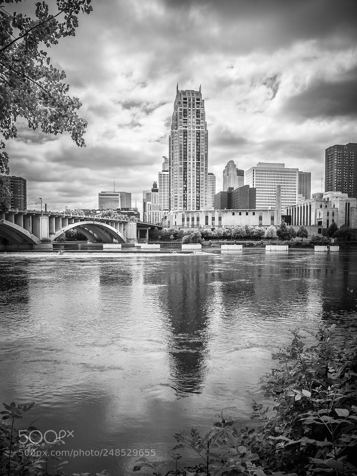 Sony a7 II sample photo. Sky of minneapolis photography