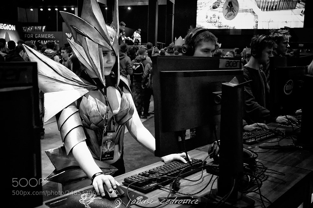 Fujifilm X-T20 sample photo. Intel extreme masters 2018 photography