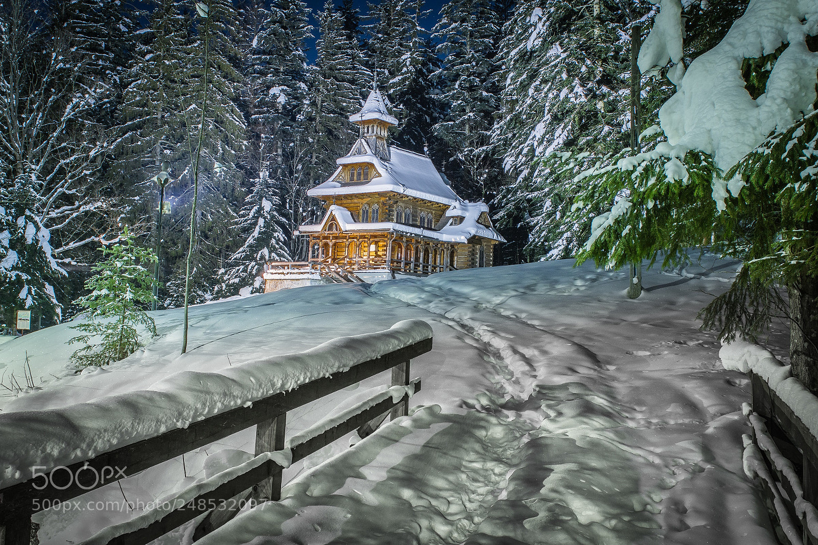 Nikon D7200 sample photo. Chapel on jaszczurówka photography