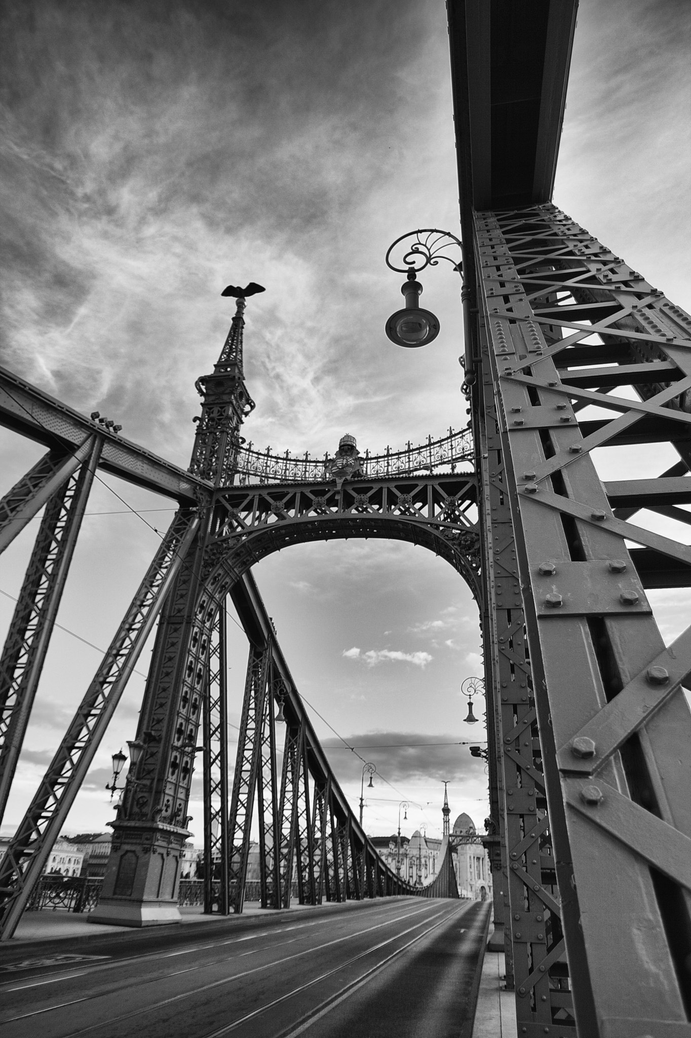 Canon EOS 5D Mark II sample photo. Budapest freedom bridge photography